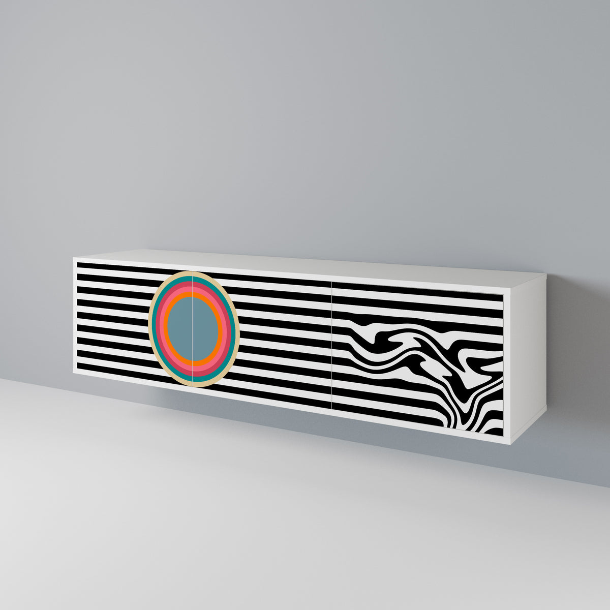 SPECTRA SHOWCASE 3-türiges TV-Lowboard