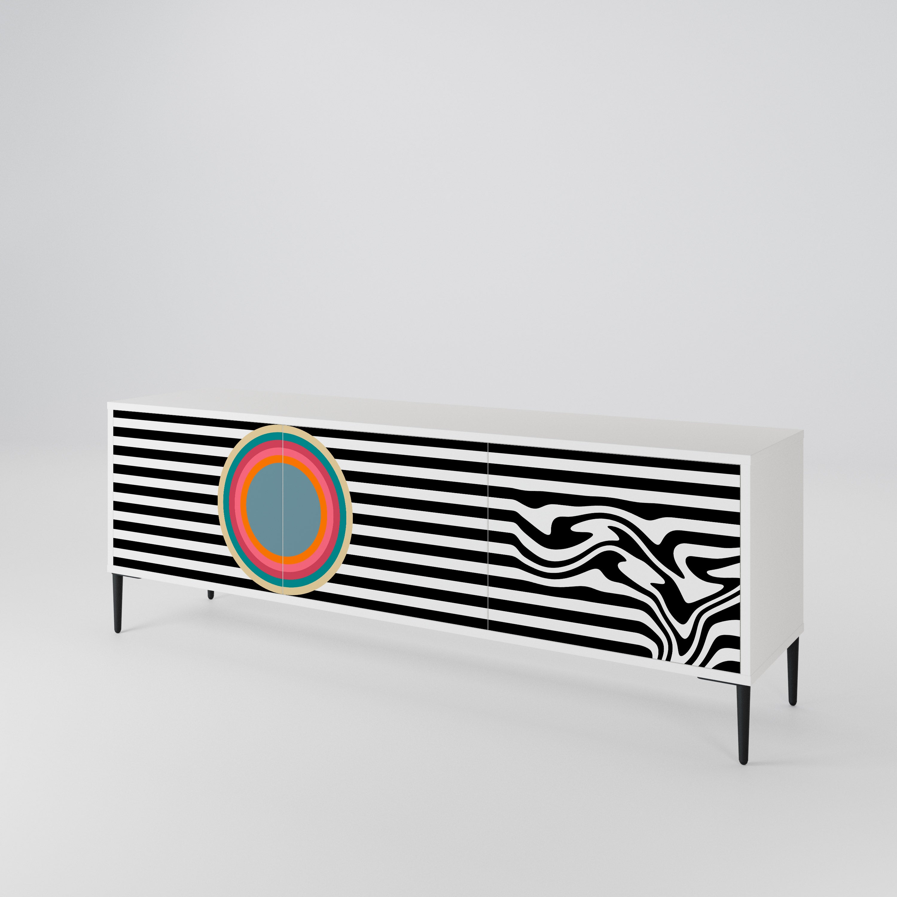 SPECTRA SHOWCASE 3-Door TV Cabinet