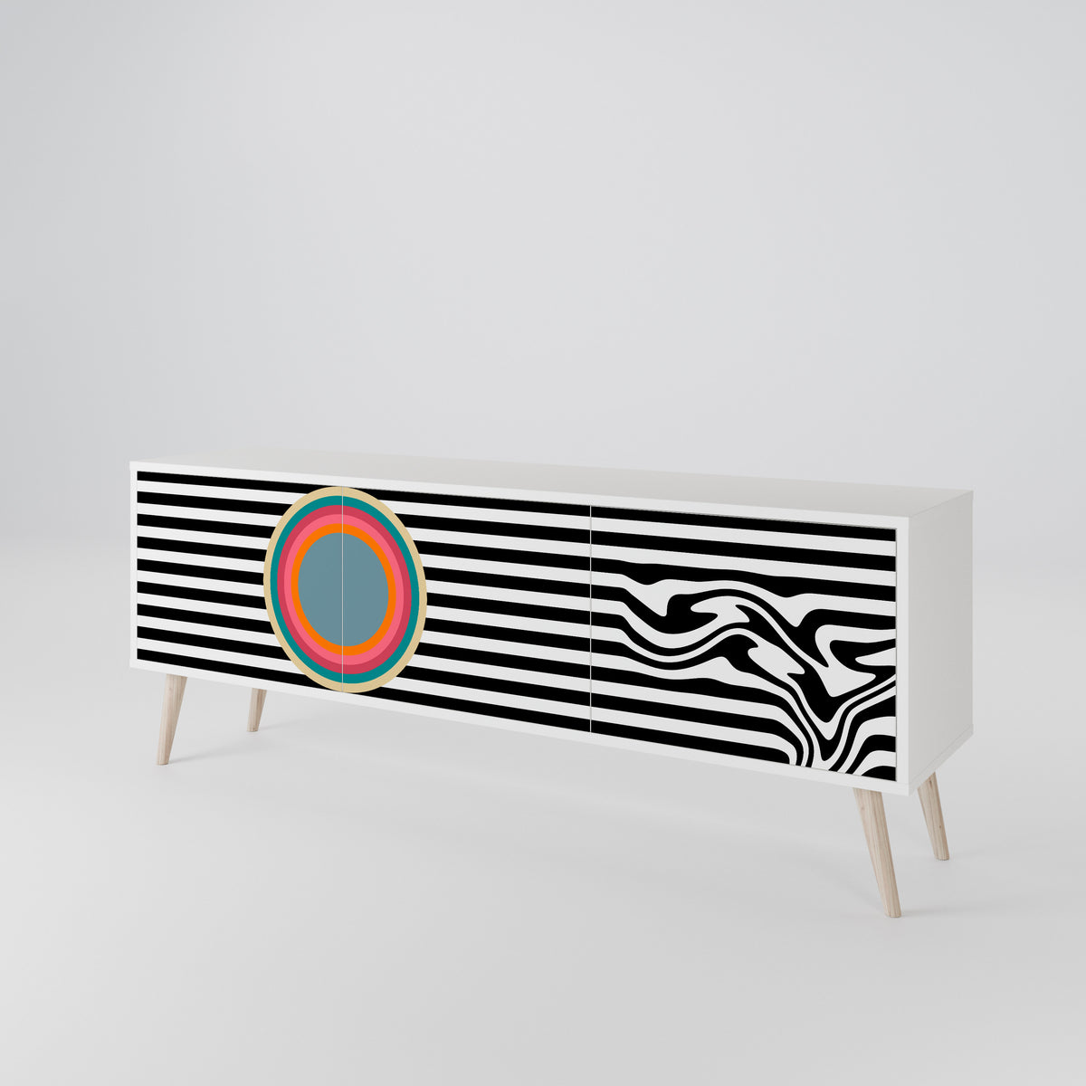 SPECTRA SHOWCASE 3-türiges TV-Lowboard