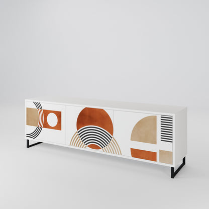 CIRCLE RHYTM 3-türiges TV-Lowboard