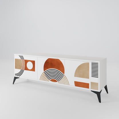 CIRCLE RHYTM 3-türiges TV-Lowboard