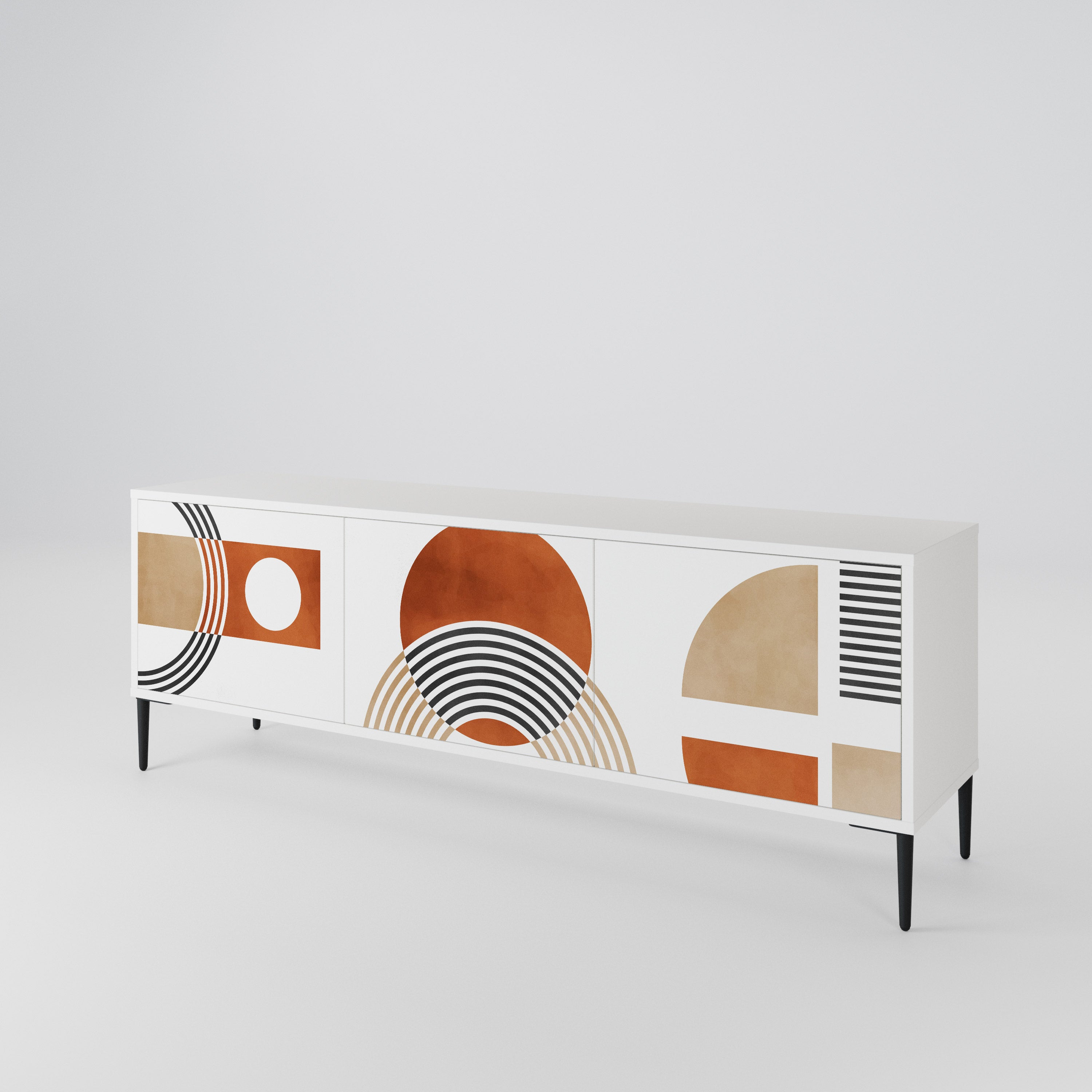CIRCLE RHYTM 3-Door TV Cabinet