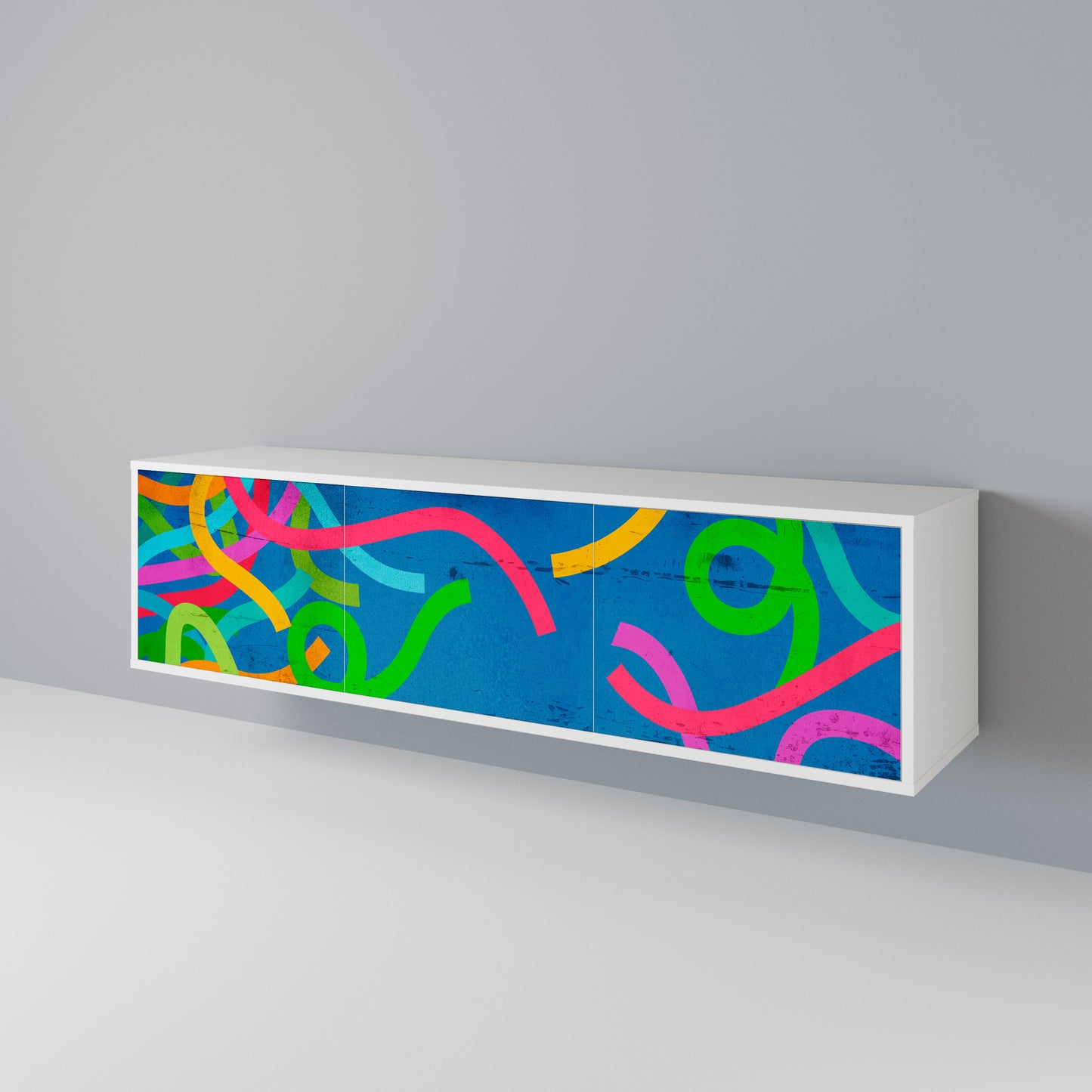 STREAMER TANGLE 3-türiges TV-Lowboard