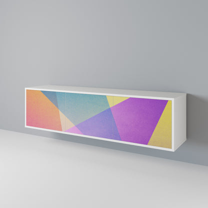BRIGHT GEOMETRY 3-türiges TV-Lowboard