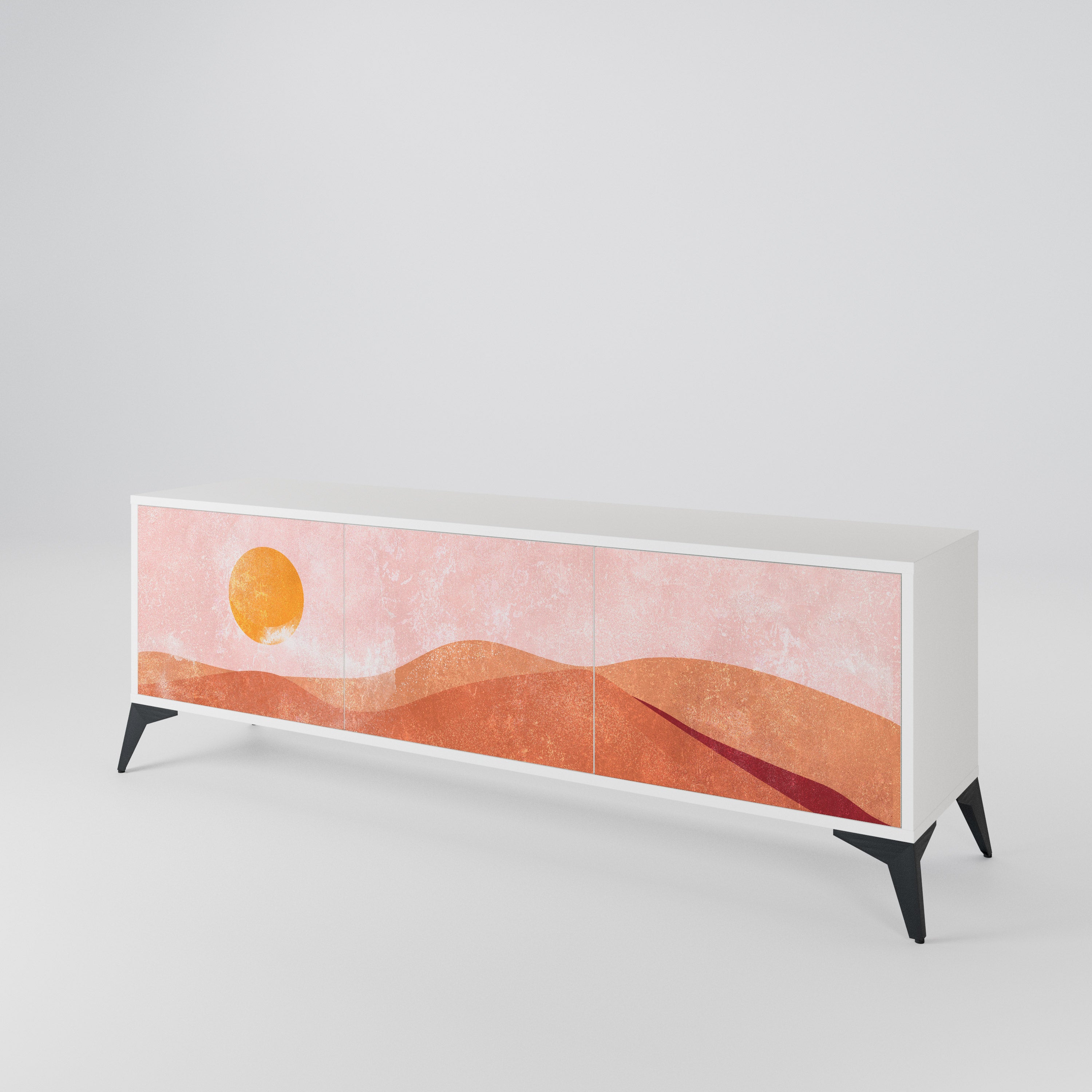 LUMINOUS SUNLIGHT 3-Door TV Cabinet