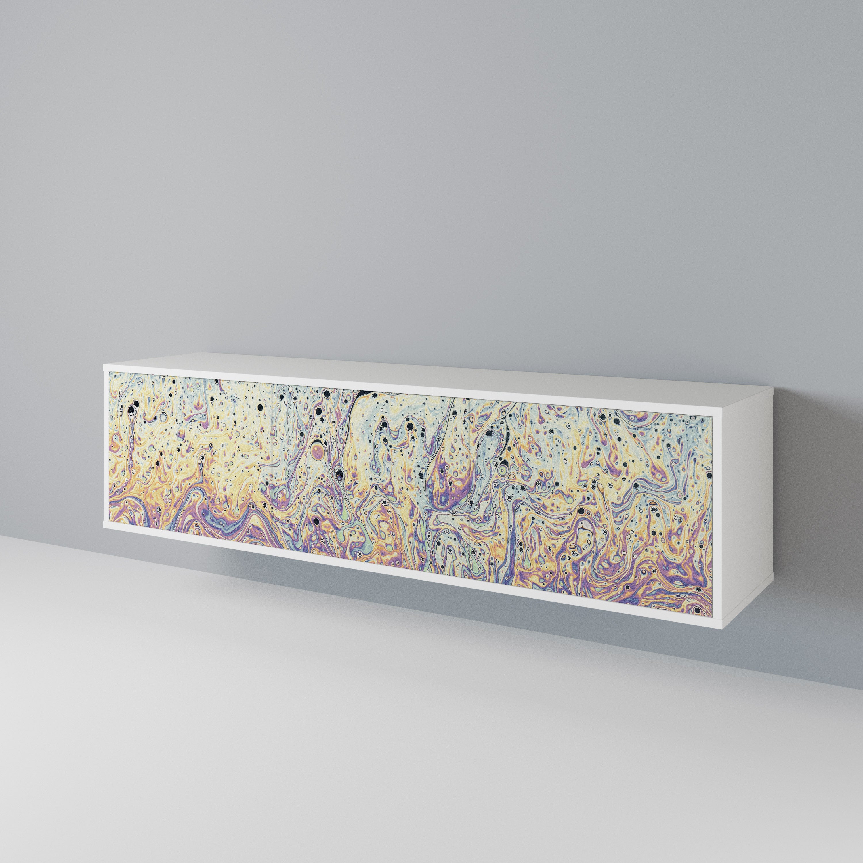MOSAIC OF COLORS 3-Door TV Cabinet