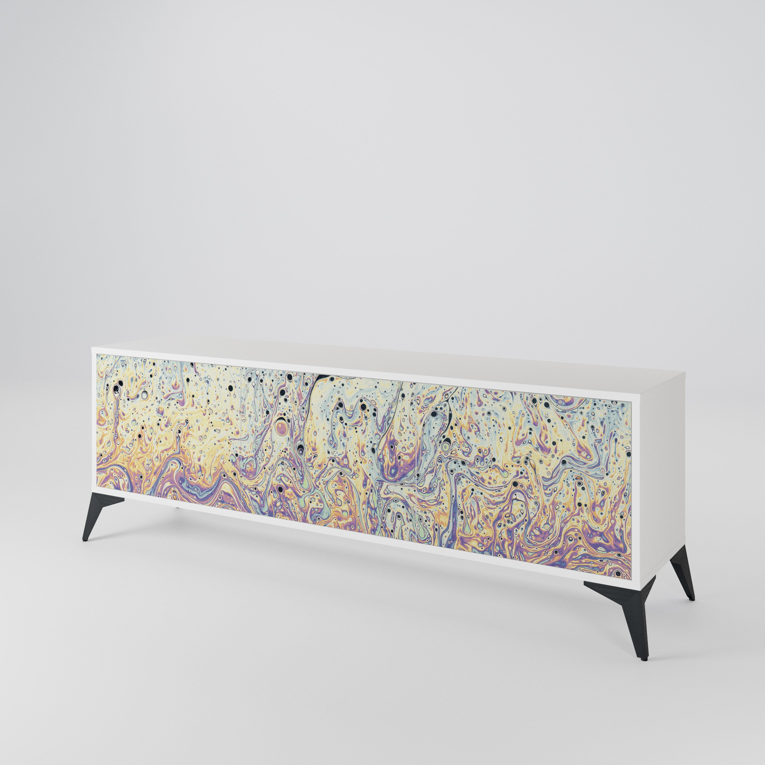 MOSAIC OF COLORS 3-Door TV Cabinet