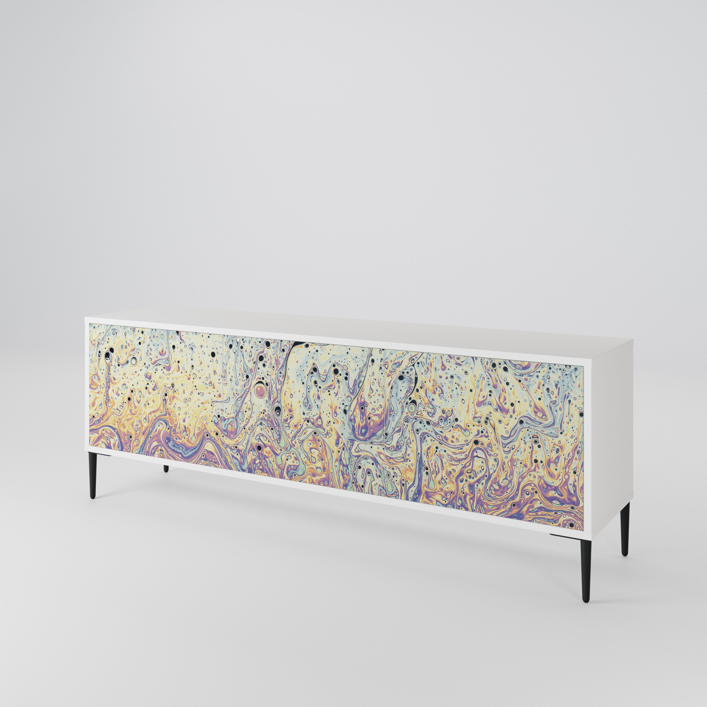 MOSAIC OF COLORS 3-Door TV Cabinet