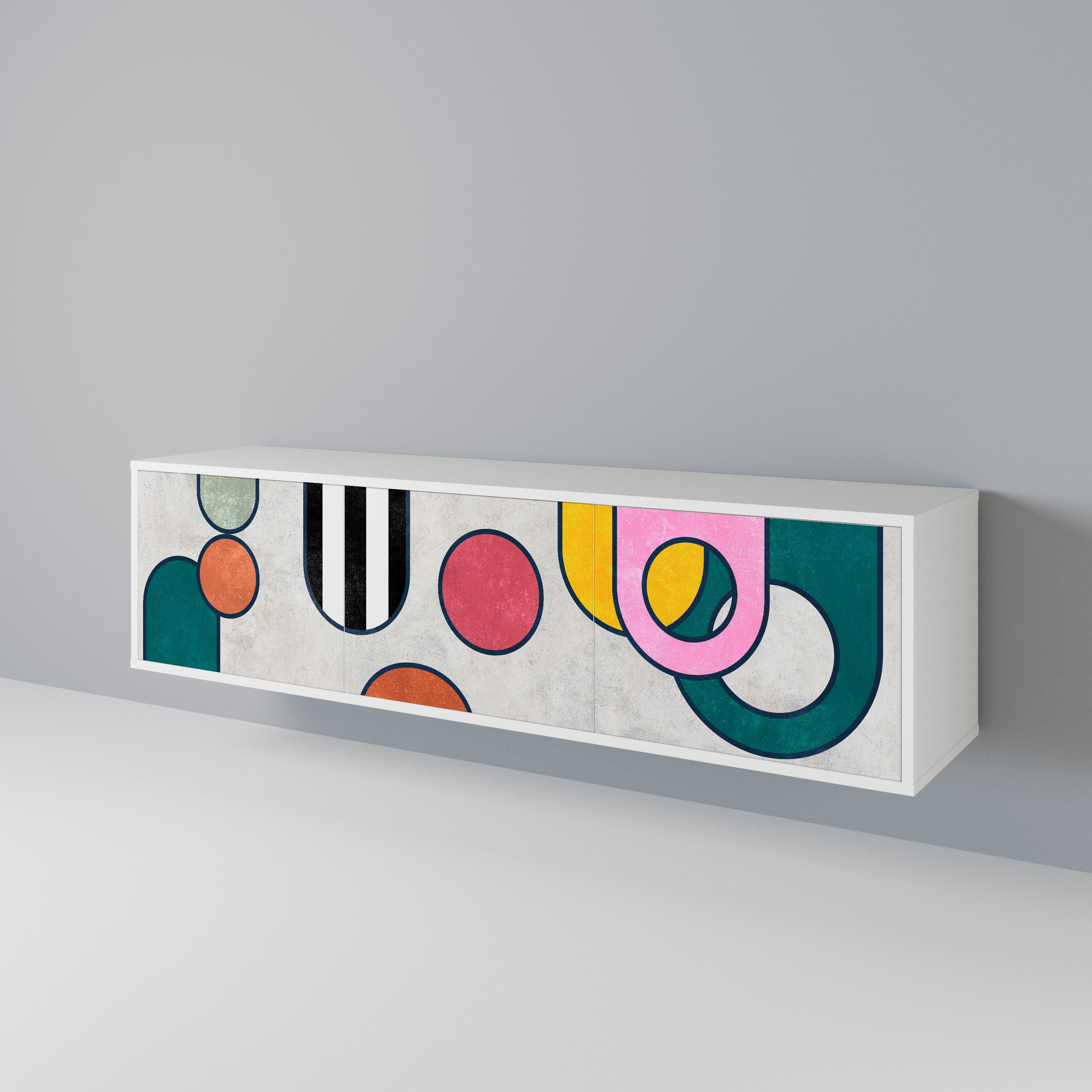 COOL STORY 3-Door TV Cabinet