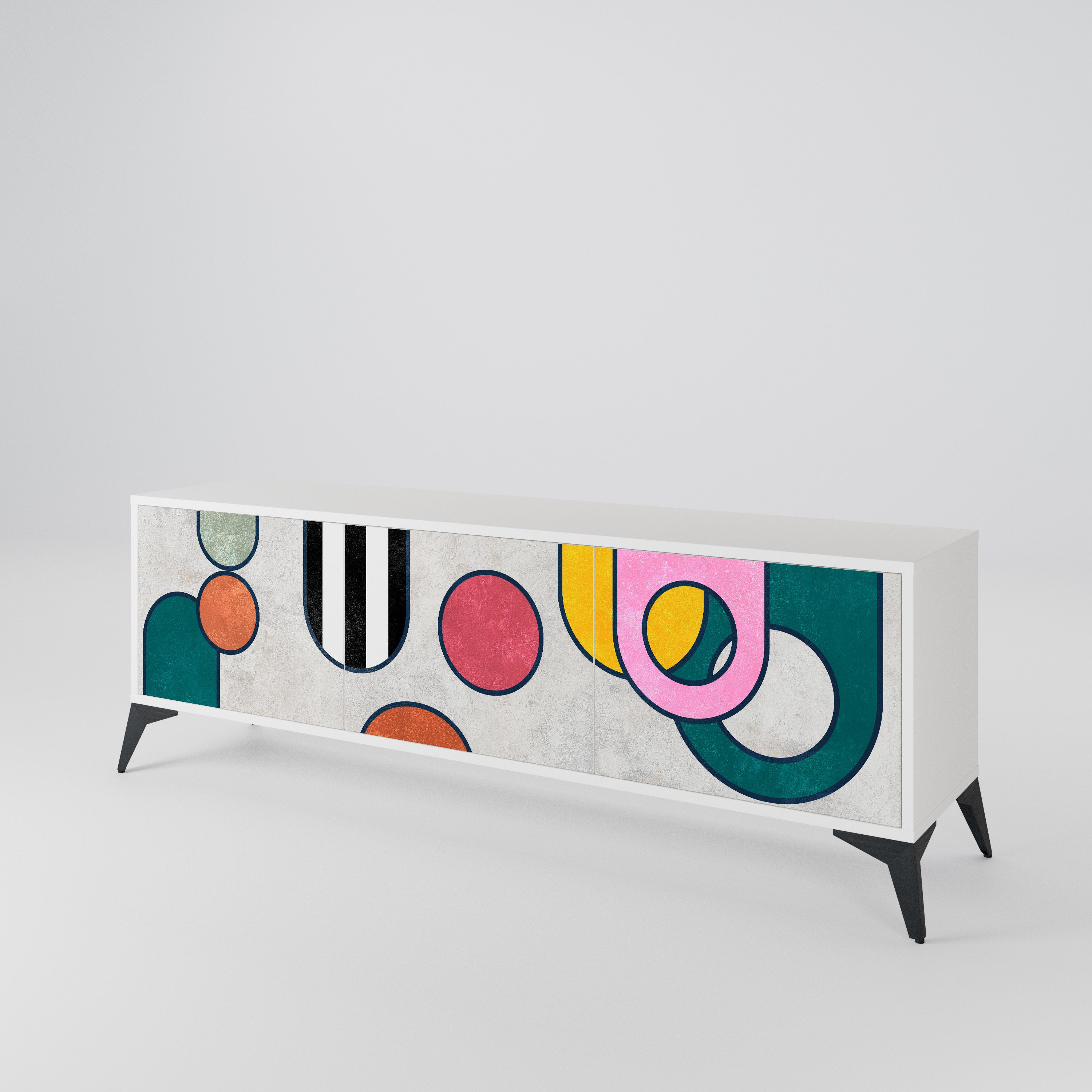 COOL STORY 3-Door TV Cabinet