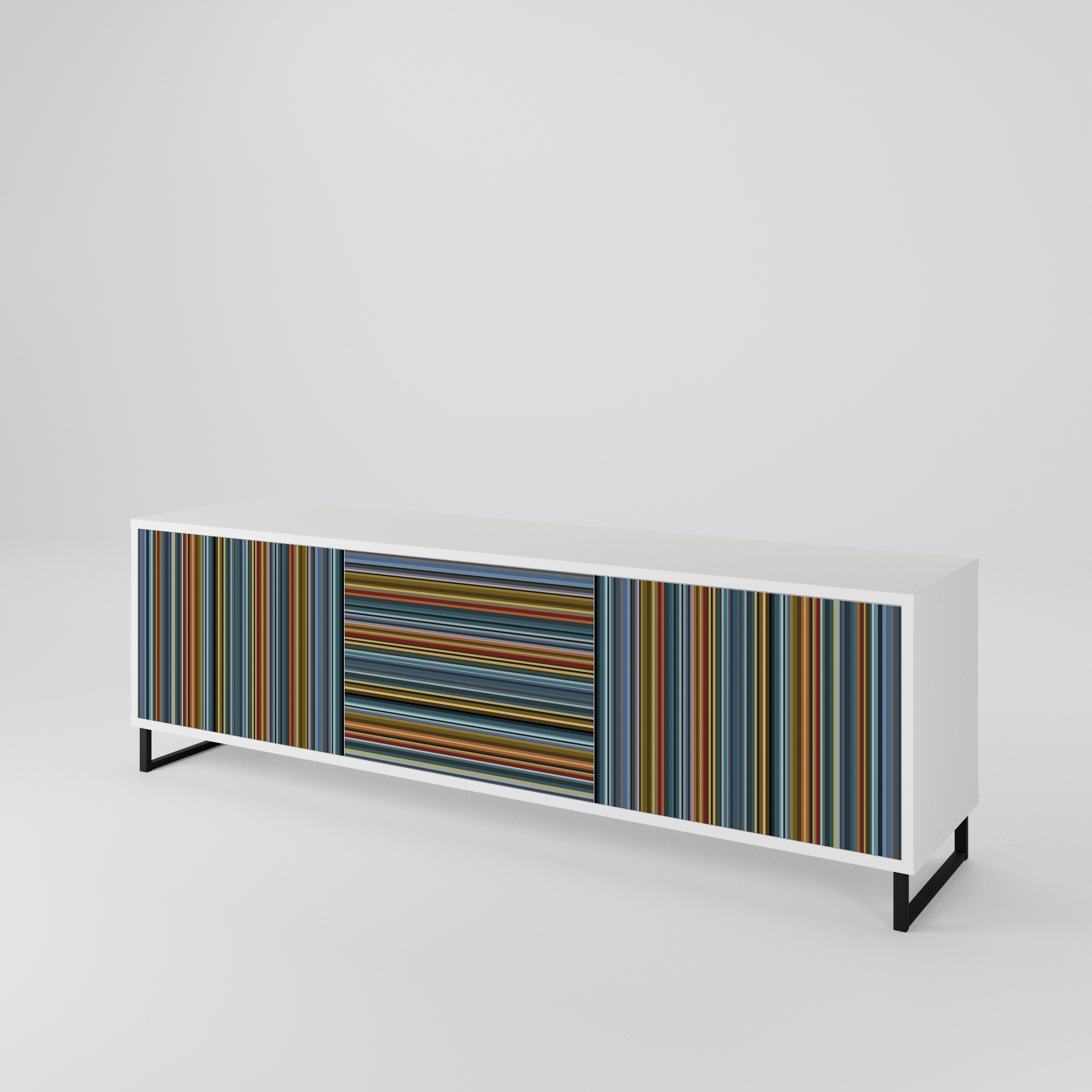 LINEOUT SPECTRUM 3-Door TV Cabinet