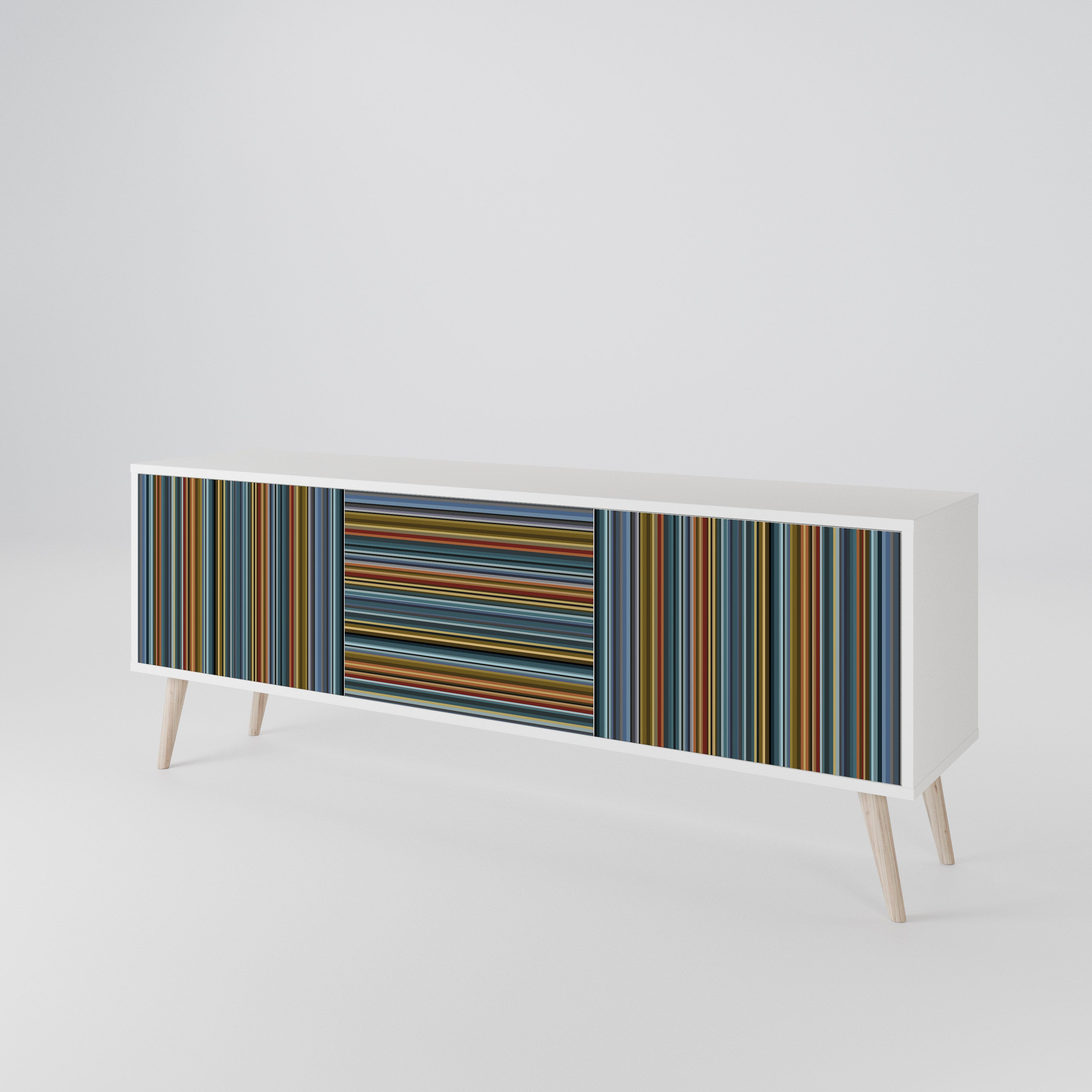 LINEOUT SPECTRUM 3-Door TV Cabinet