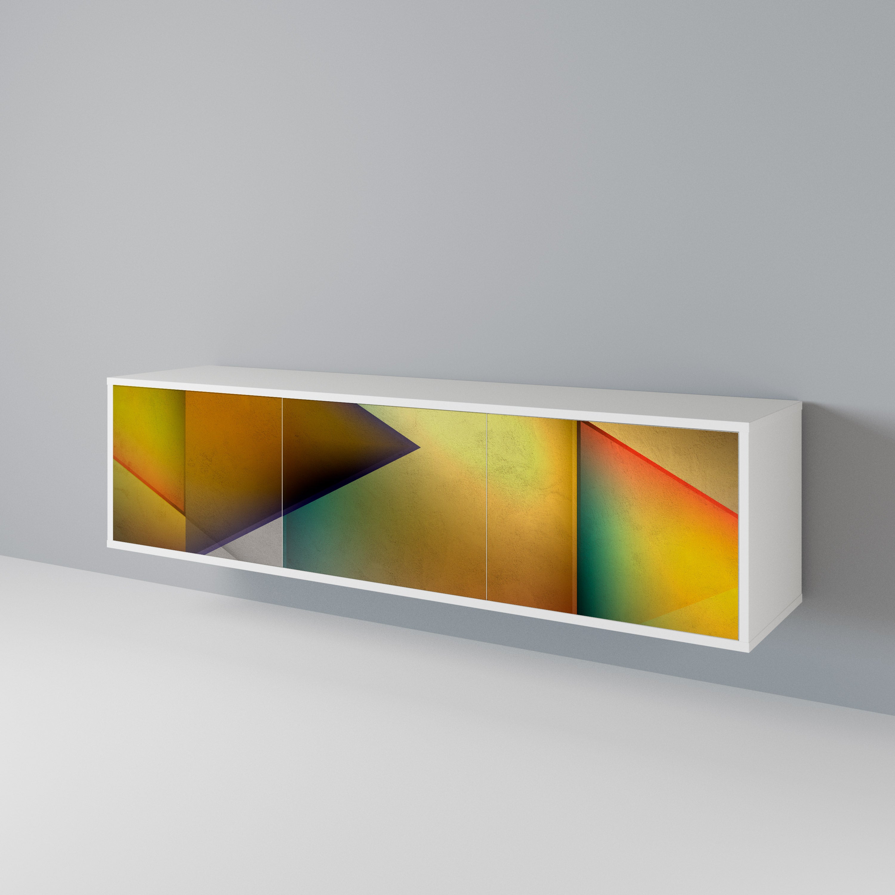 PIERCING SHARPNESS 3-Door TV Cabinet