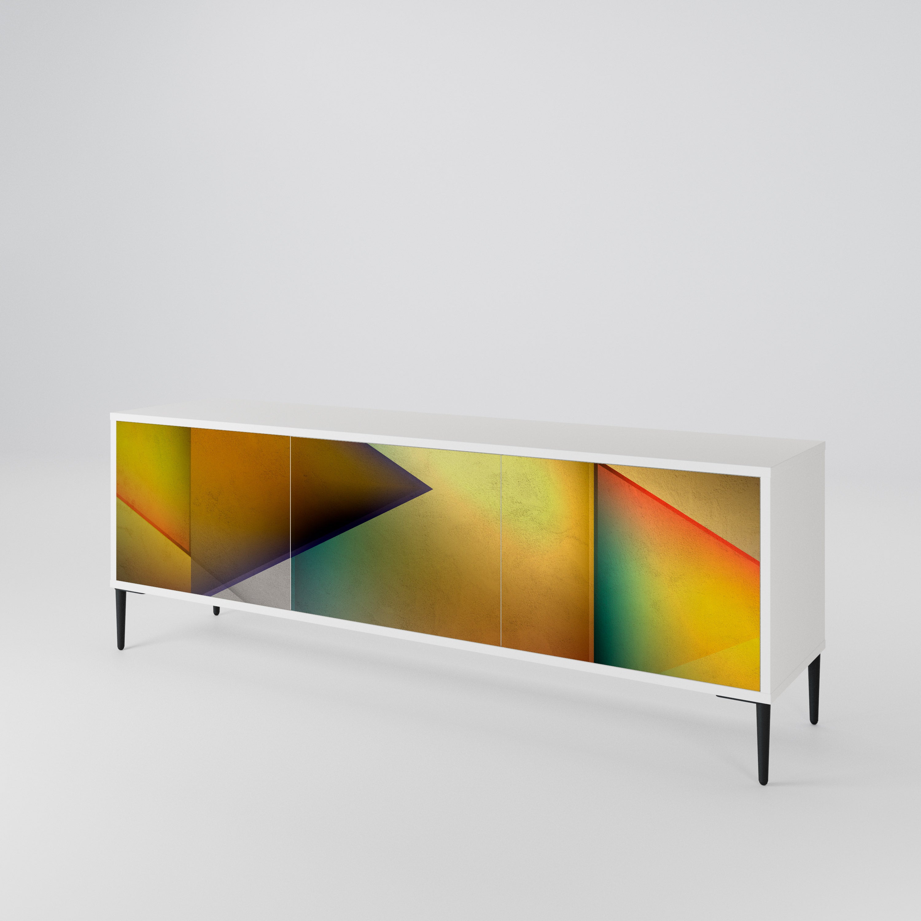 PIERCING SHARPNESS 3-Door TV Cabinet