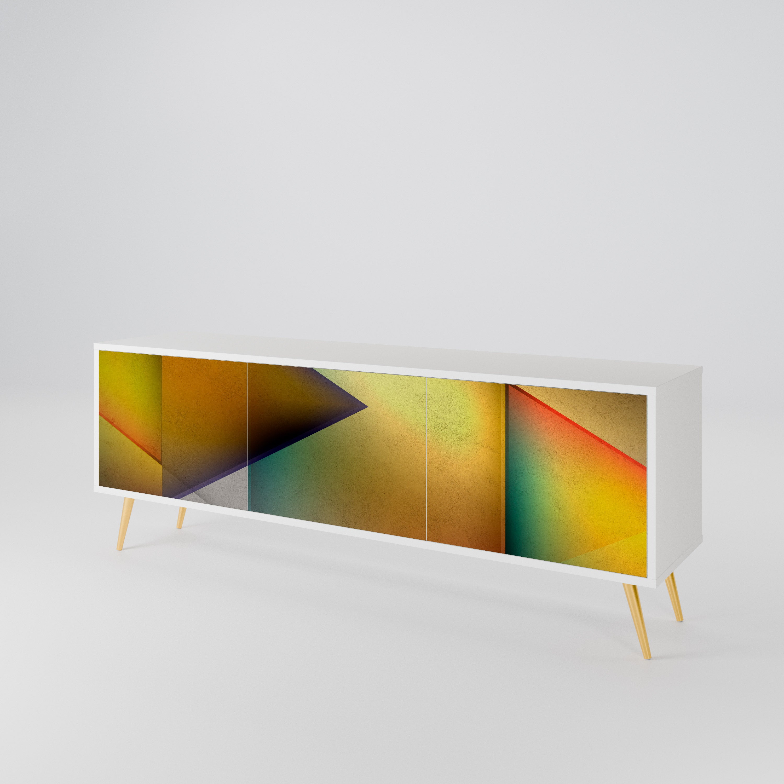 PIERCING SHARPNESS 3-Door TV Cabinet