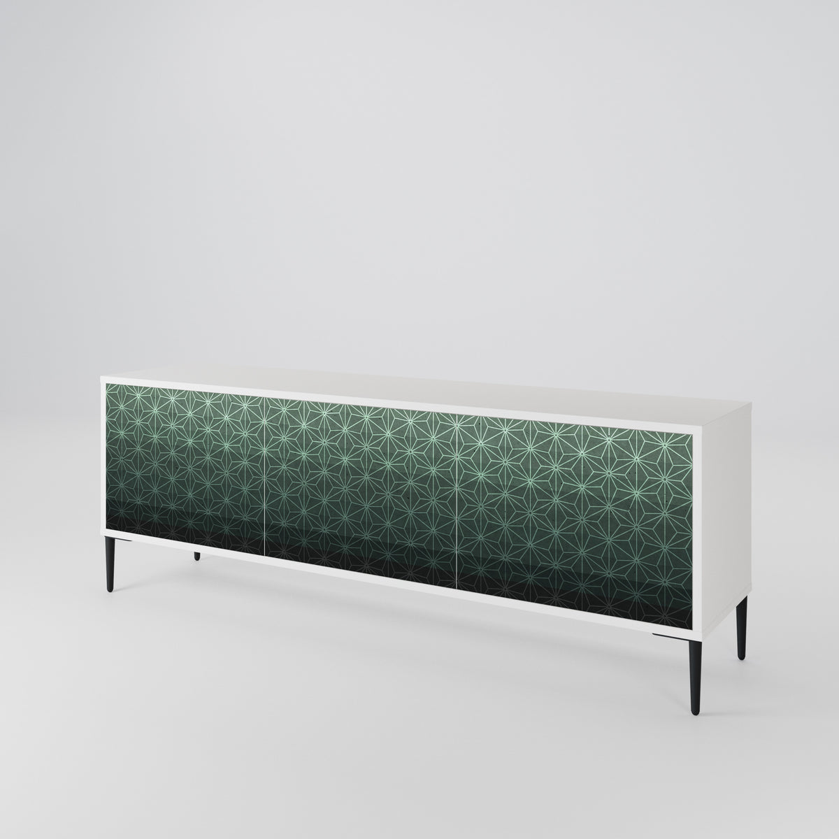 ORNAMENTAL GLIMMER 3-türiges TV-Lowboard