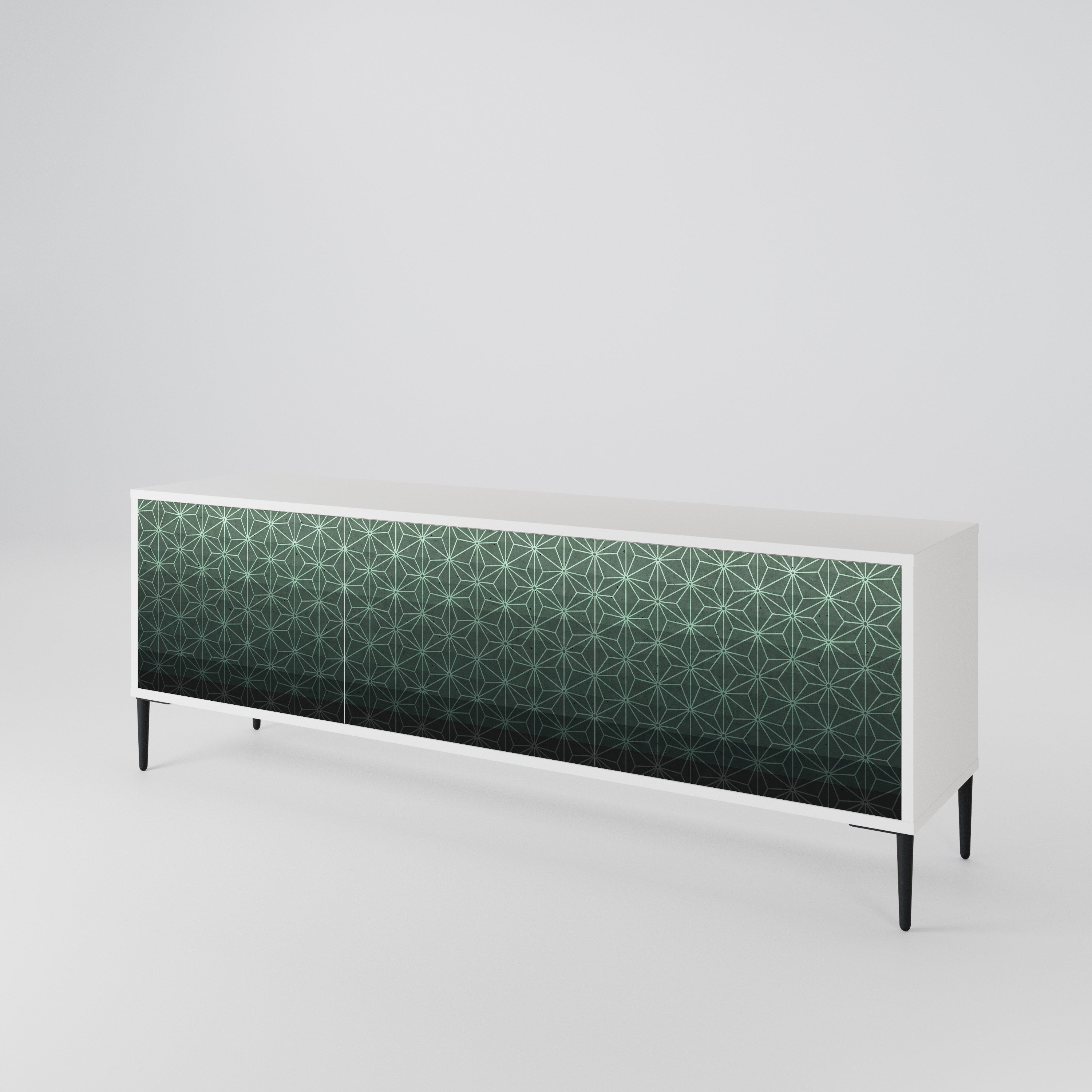 ORNAMENTAL GLIMMER 3-Door TV Cabinet