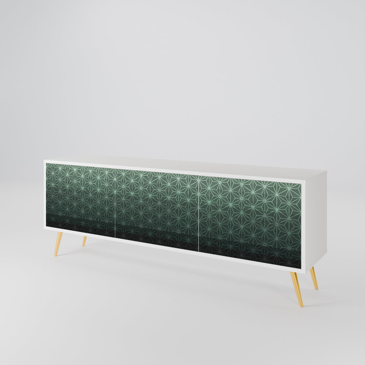 ORNAMENTAL GLIMMER 3-türiges TV-Lowboard