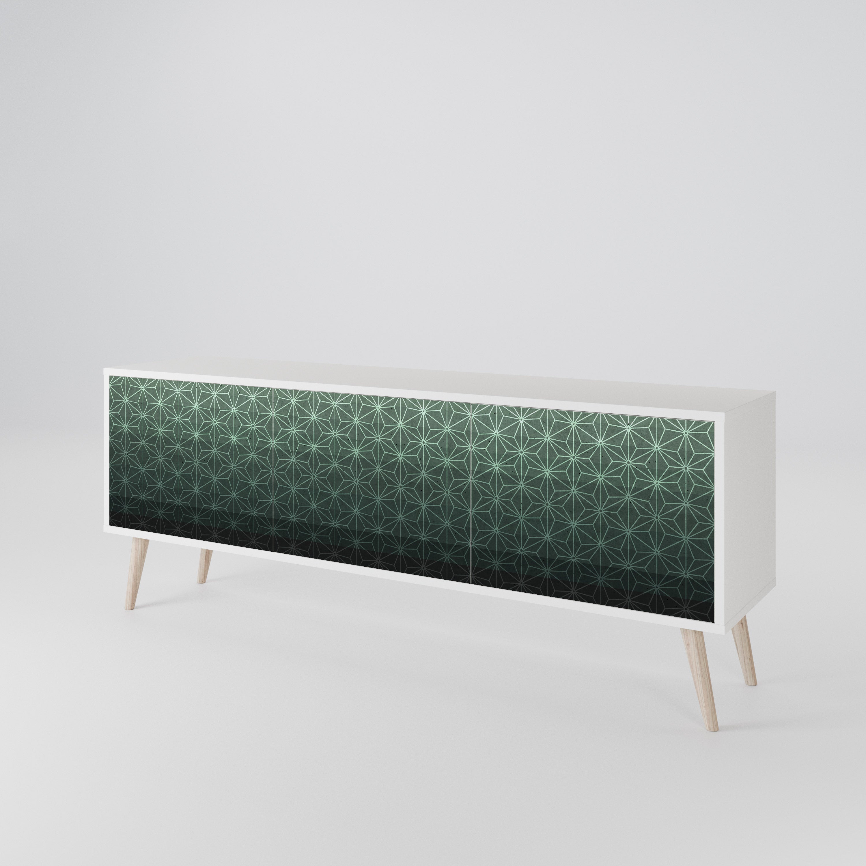 ORNAMENTAL GLIMMER 3-Door TV Cabinet