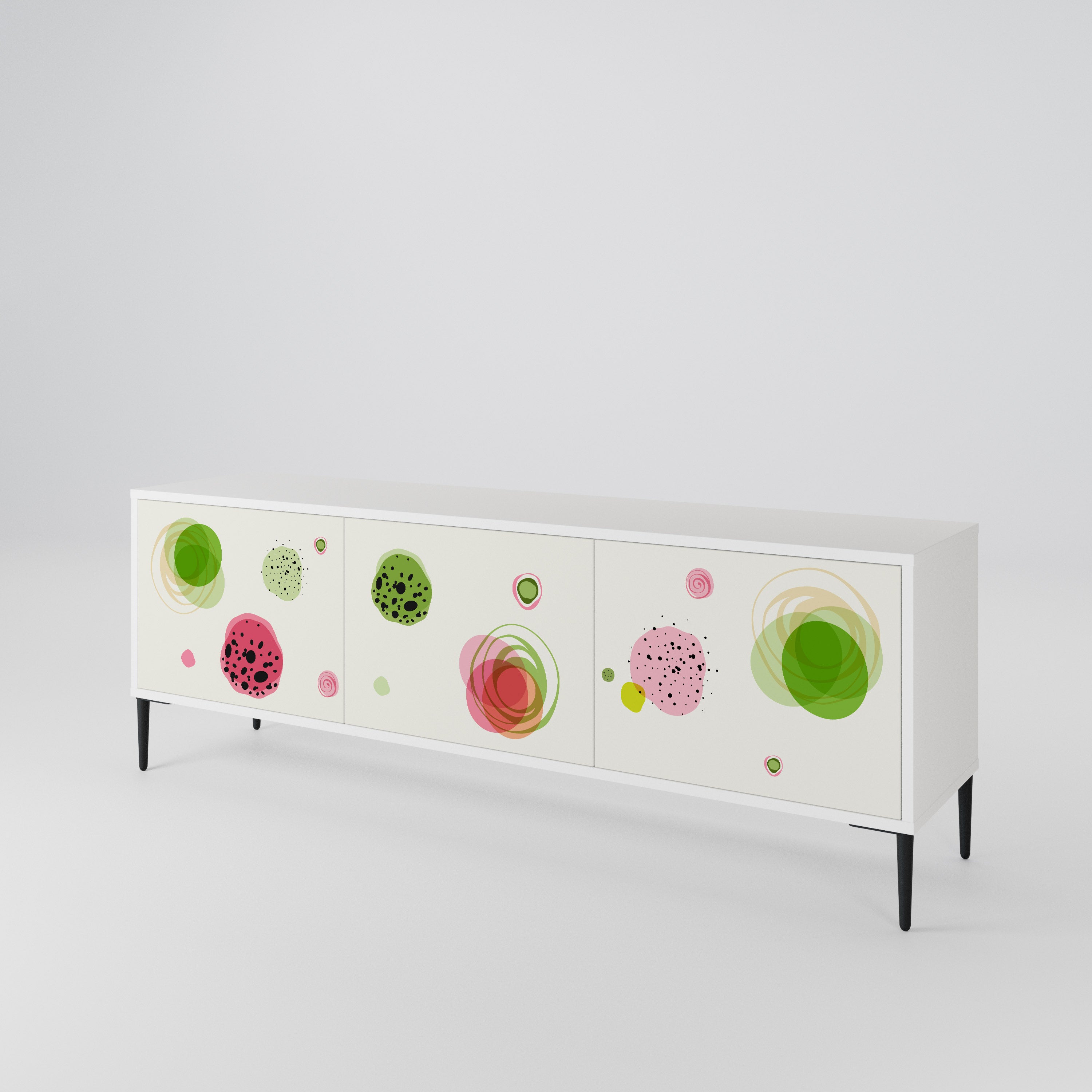 COLORFUL COSMOS 3-türiges TV-Lowboard
