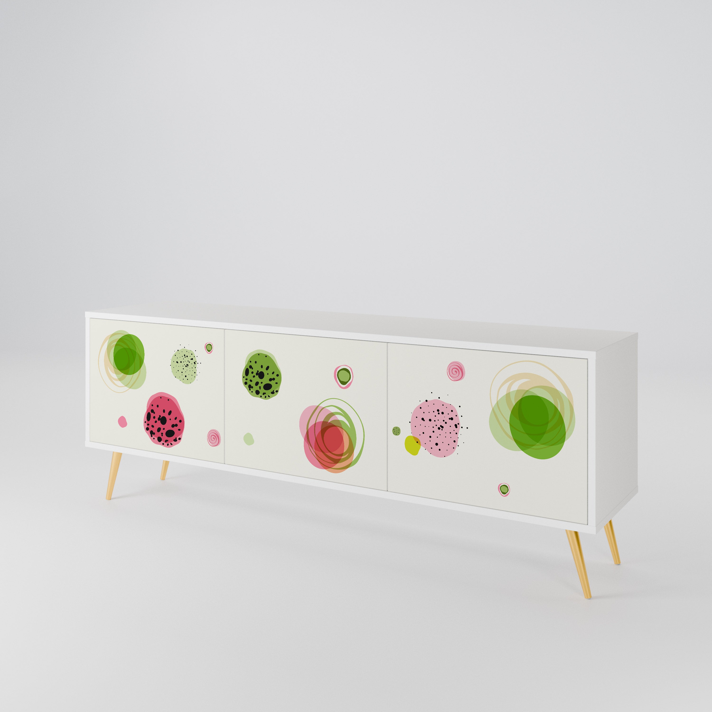 COLORFUL COSMOS 3-türiges TV-Lowboard