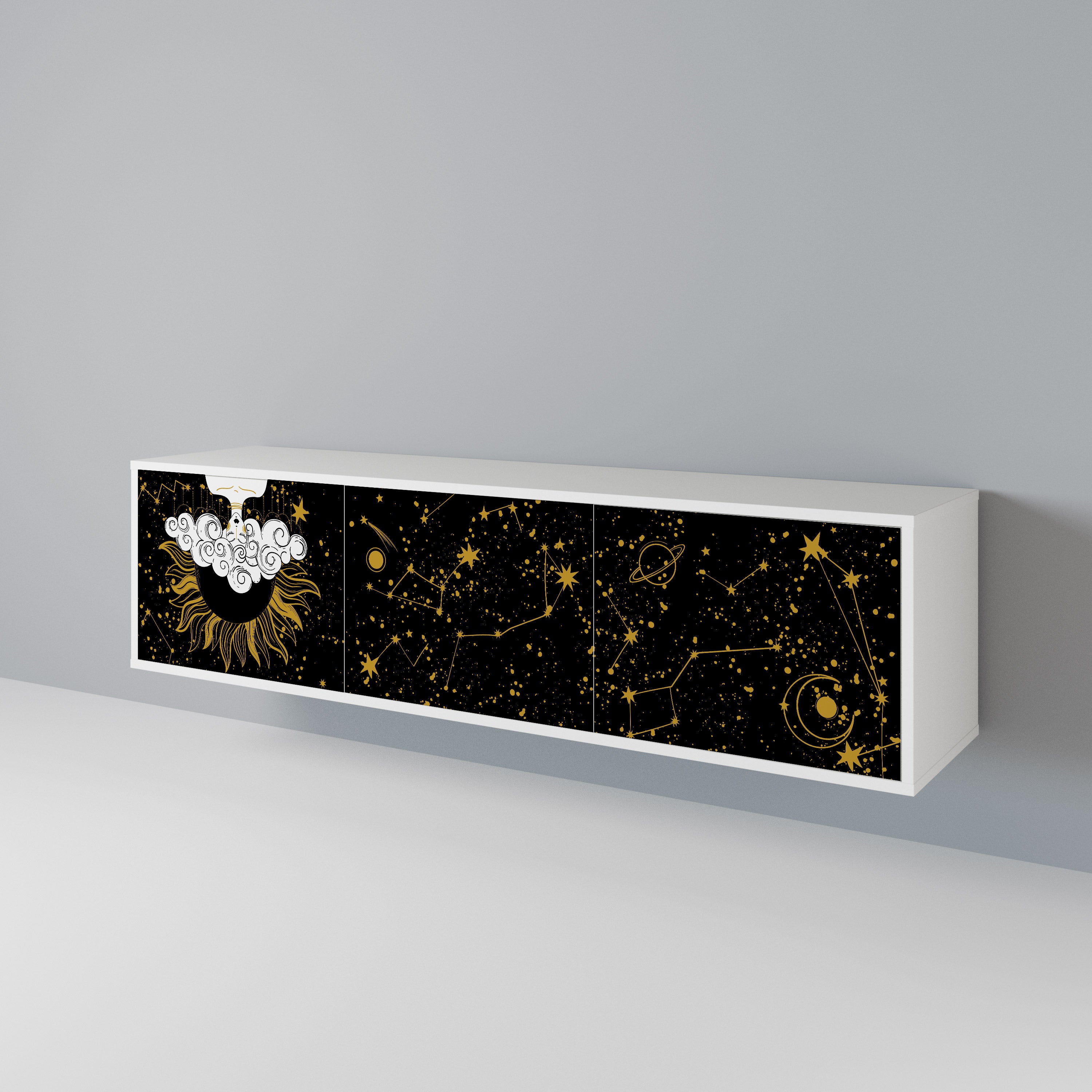 STELLAR CONSTELLATIONS 3-türiges TV-Lowboard
