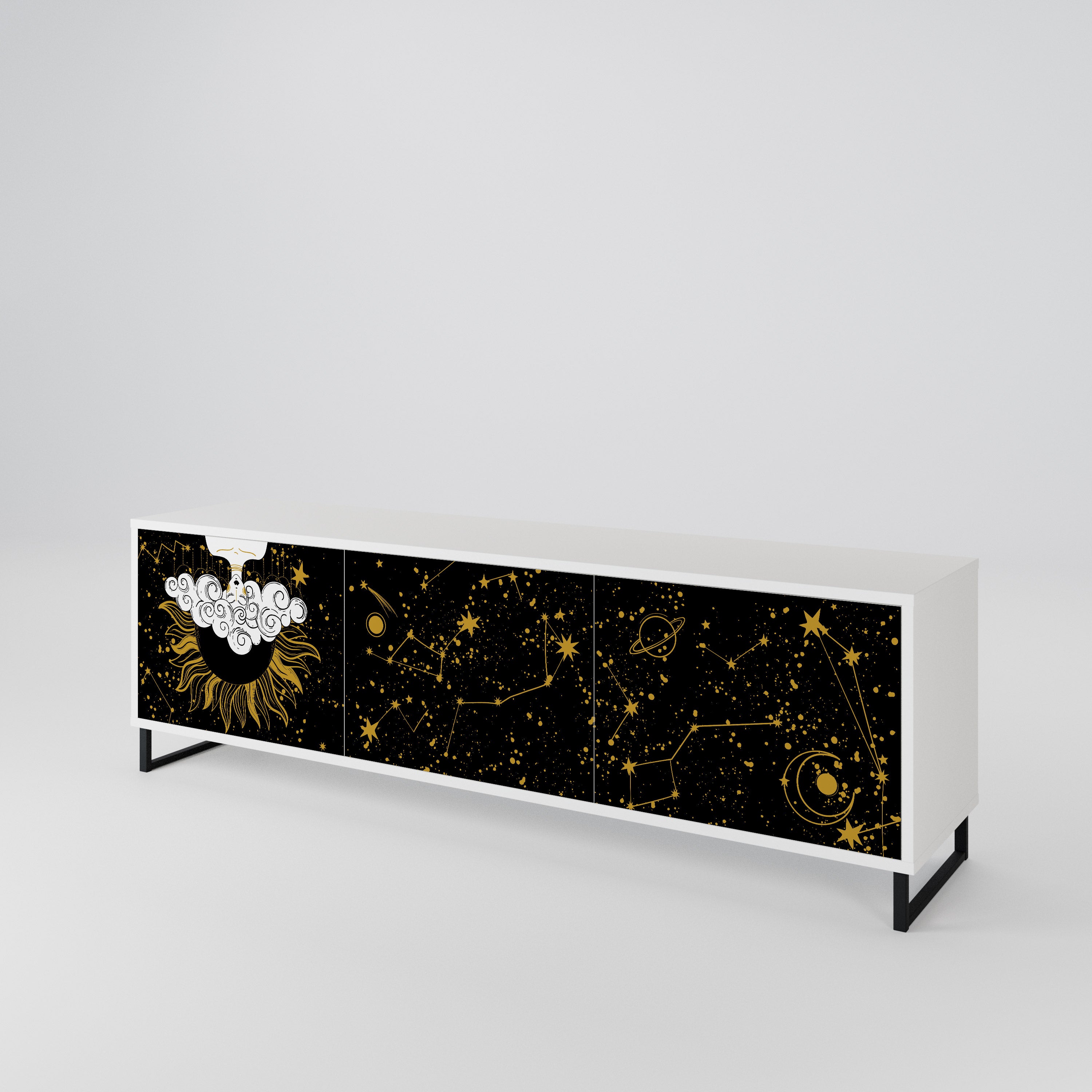 STELLAR CONSTELLATIONS 3-türiges TV-Lowboard