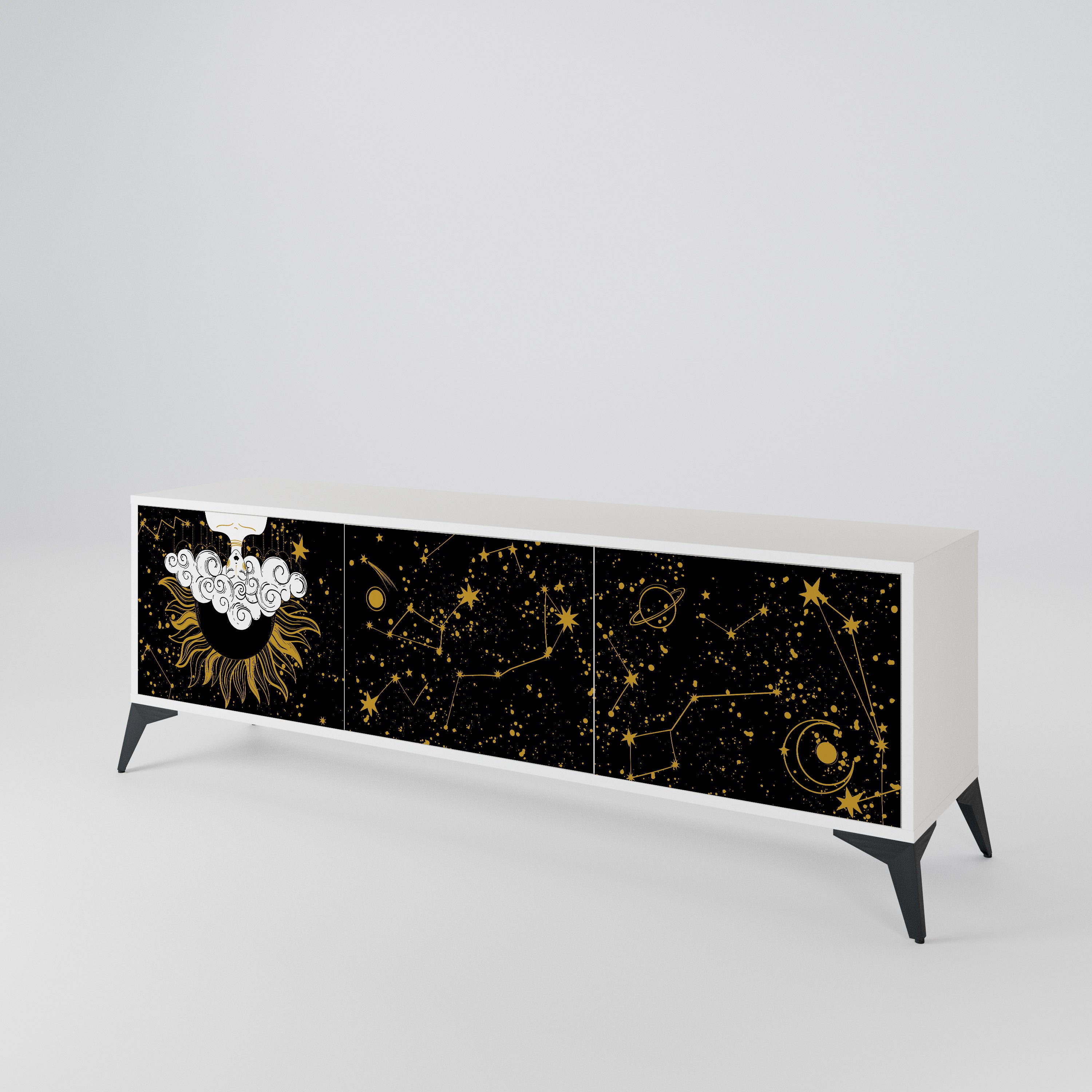 STELLAR CONSTELLATIONS 3-türiges TV-Lowboard