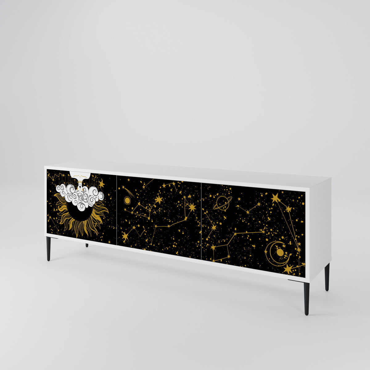 STELLAR CONSTELLATIONS 3-türiges TV-Lowboard