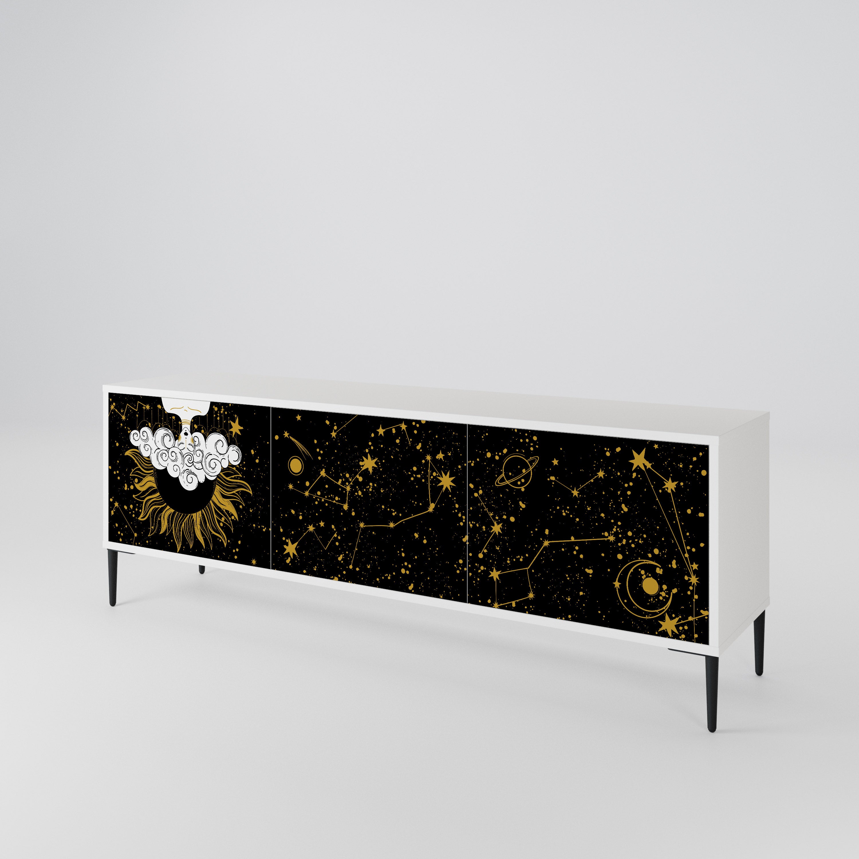 STELLAR CONSTELLATIONS 3-türiges TV-Lowboard