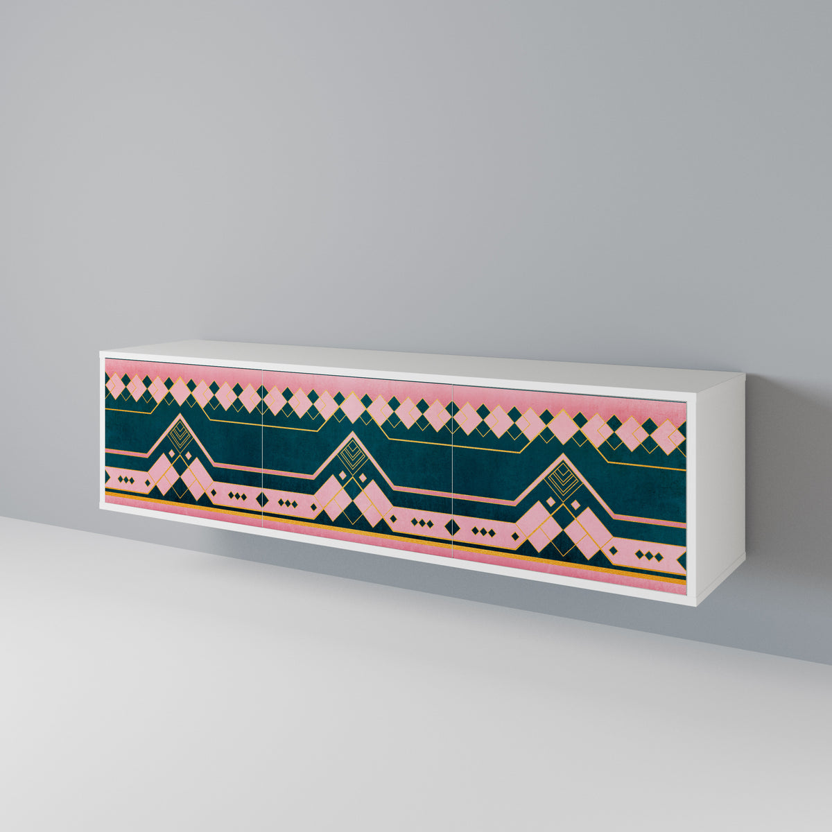 ROYAL COMPOSITION 3-türiges TV-Lowboard