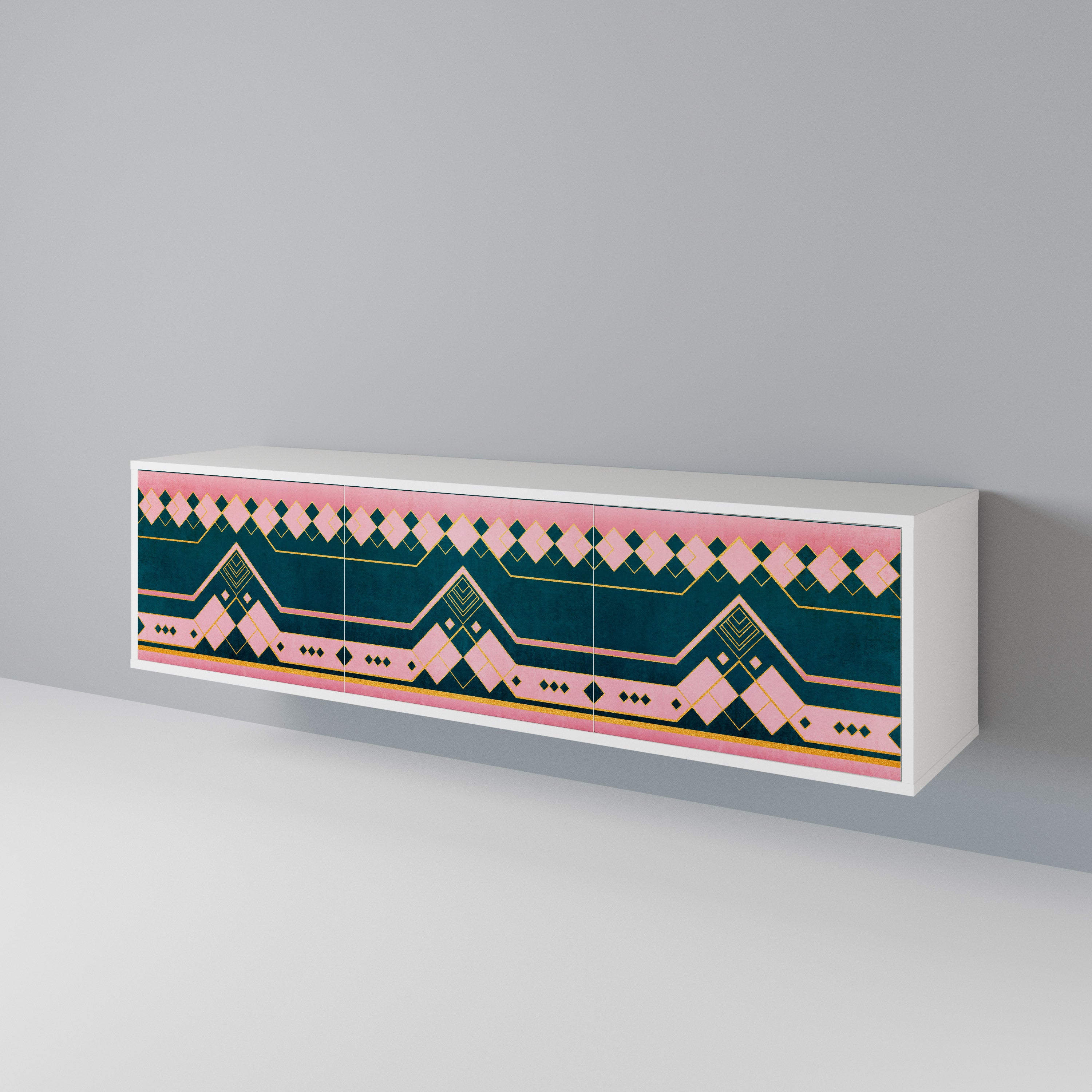 ROYAL COMPOSITION 3-türiges TV-Lowboard