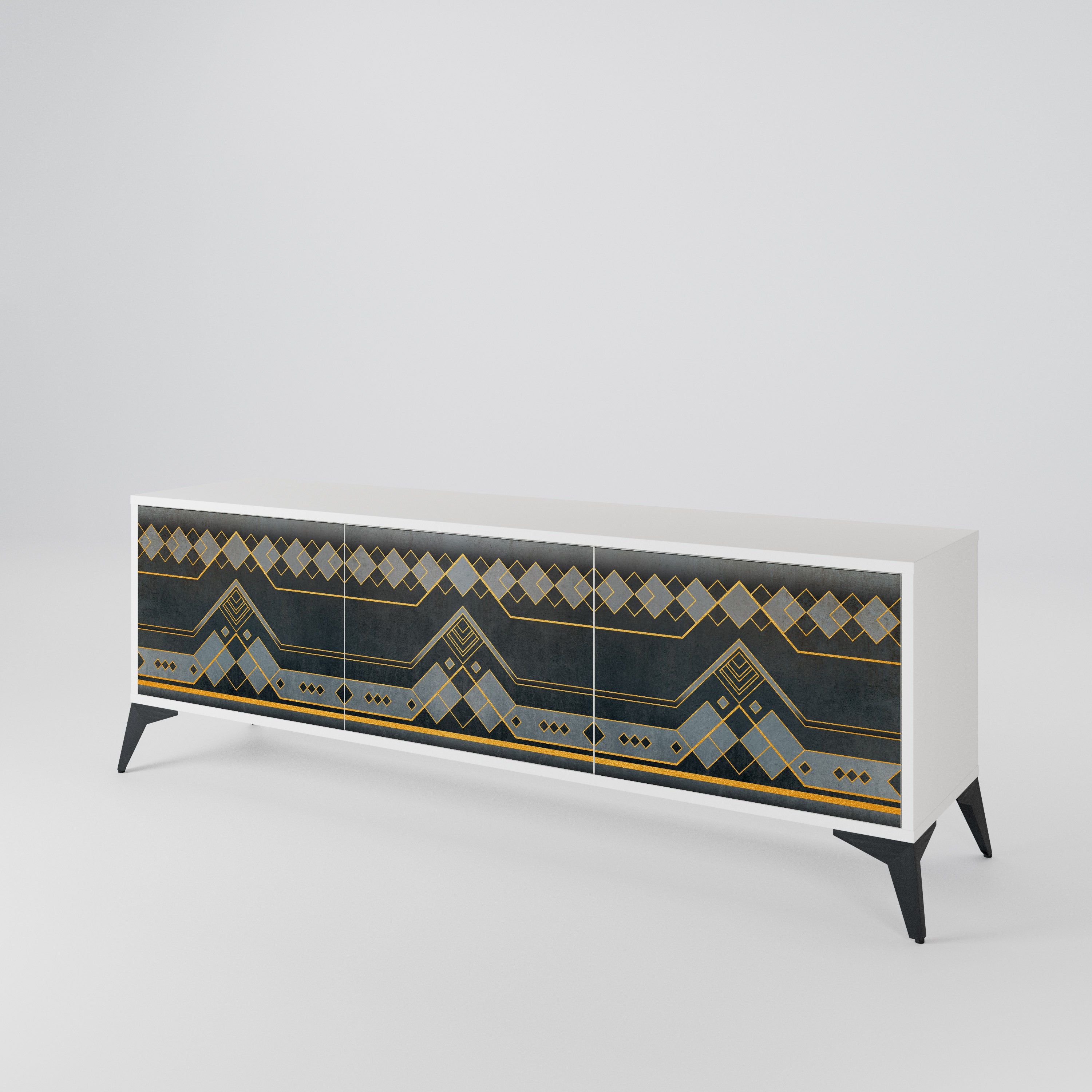 ROYAL ORDINARINESS 3-türiges TV-Lowboard