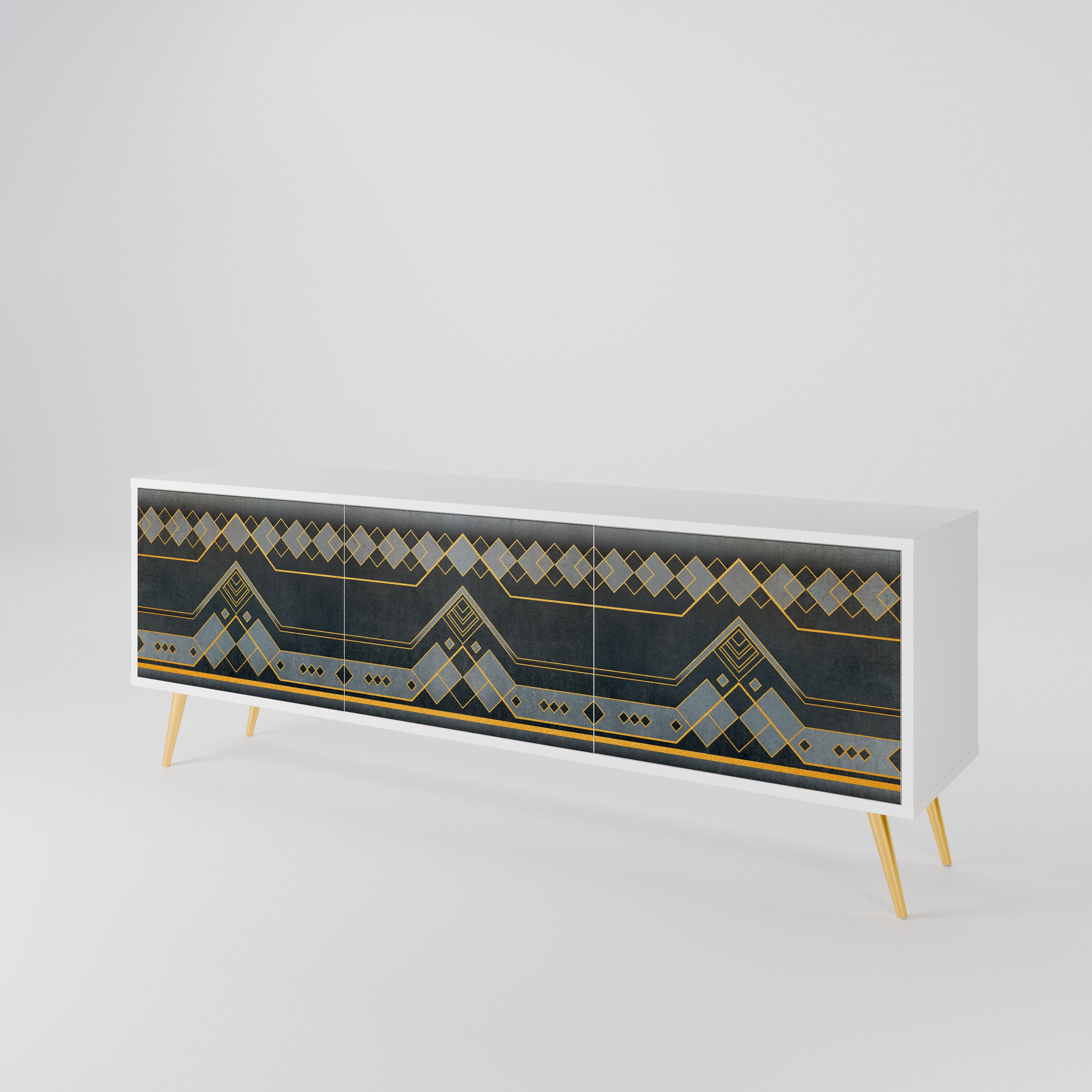 ROYAL ORDINARINESS 3-türiges TV-Lowboard