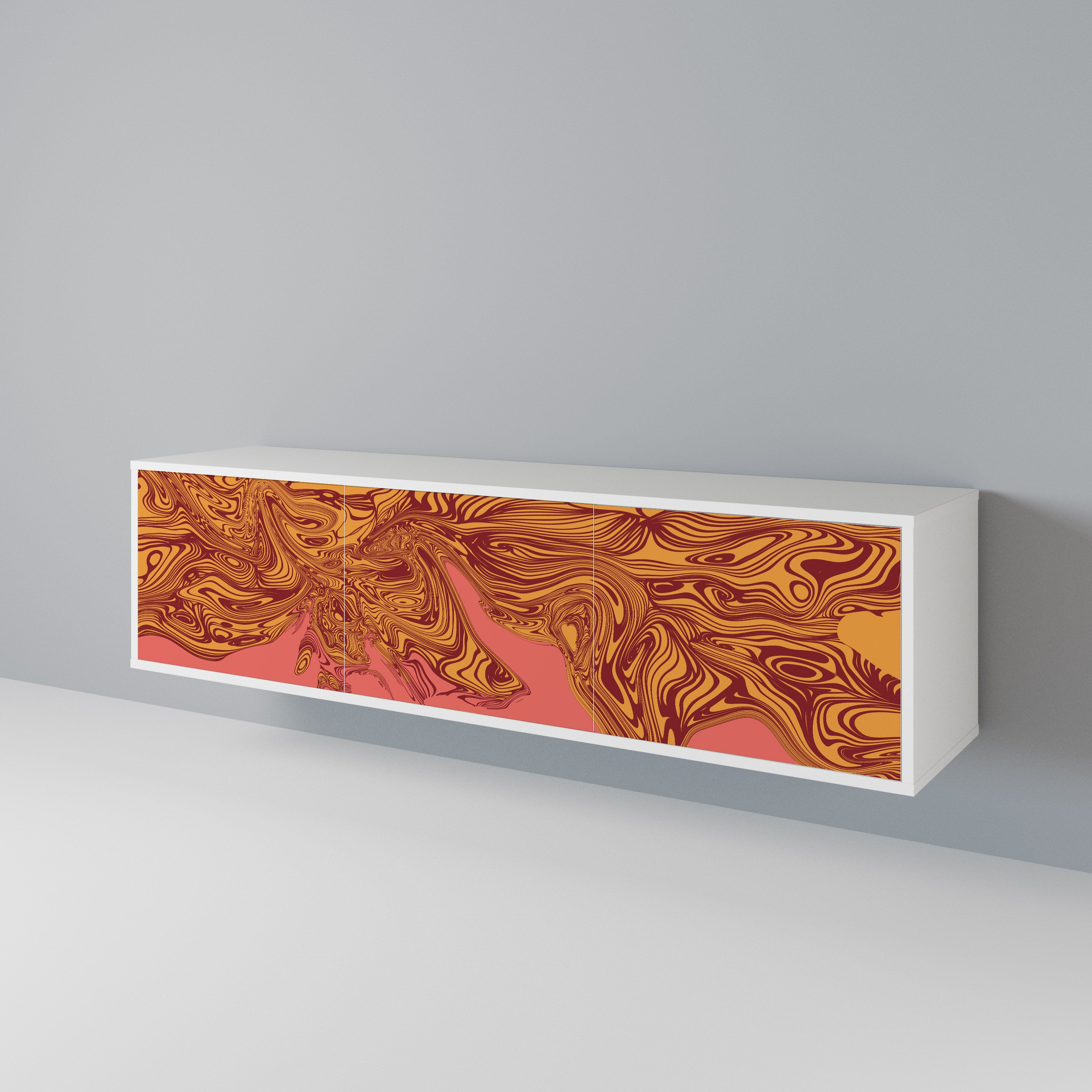 FLOATING THOUGHTS 3-türiges TV-Lowboard