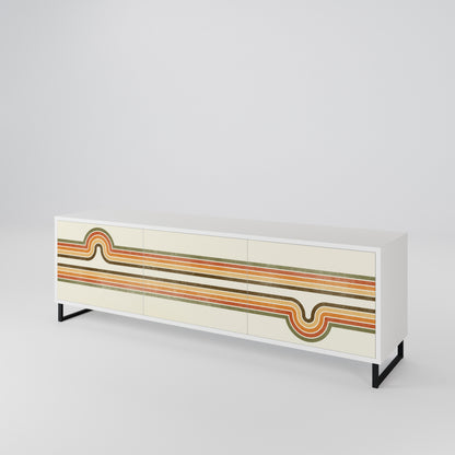 EXCEPTIONAL STREAM 3-türiges TV-Lowboard