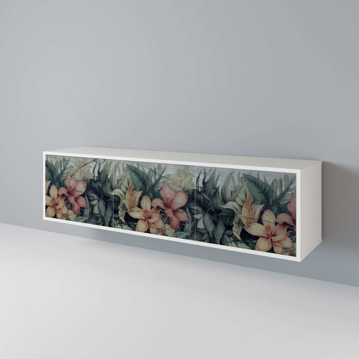HEAVENLY BLOOM 3-türiges TV-Lowboard