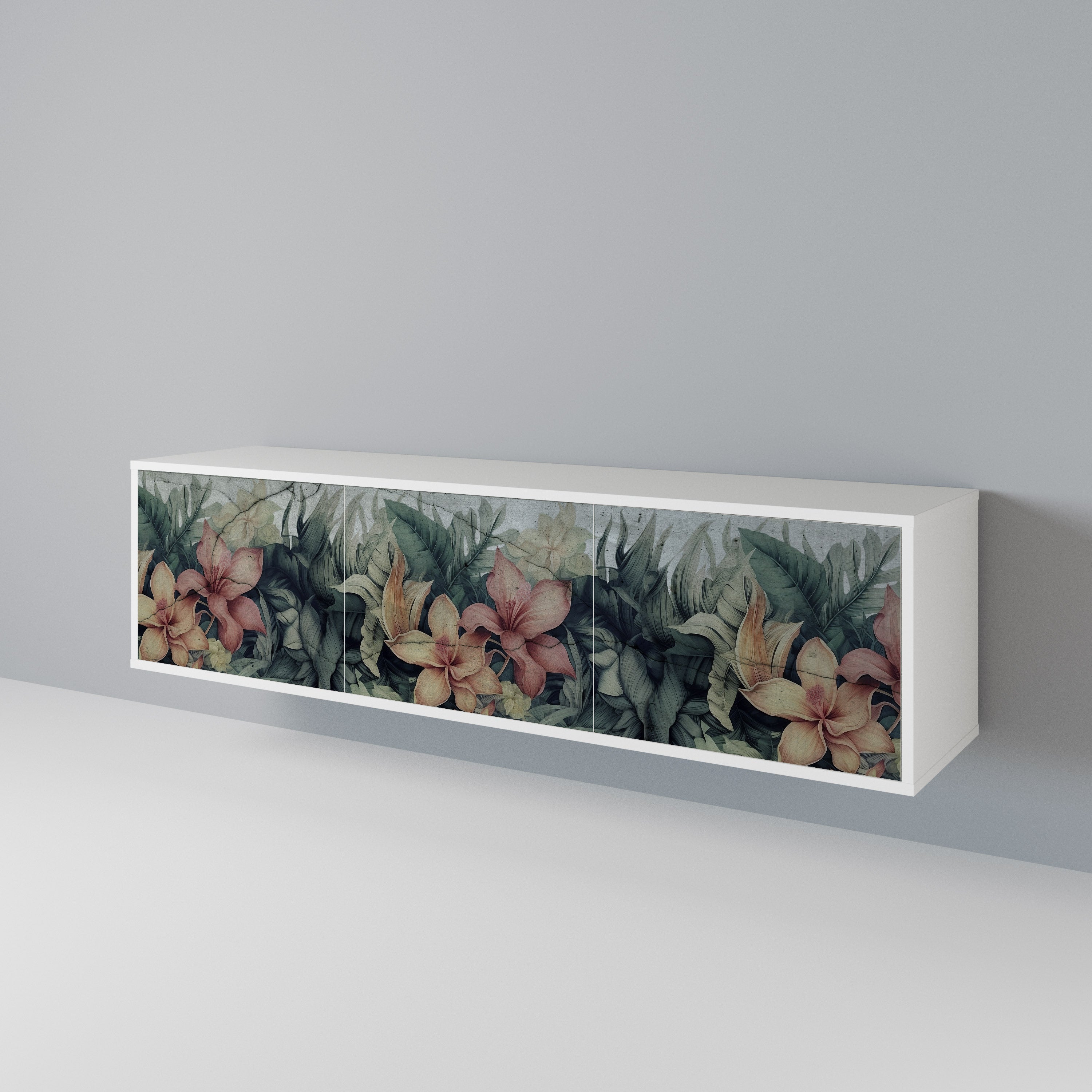 HEAVENLY BLOOM 3-türiges TV-Lowboard