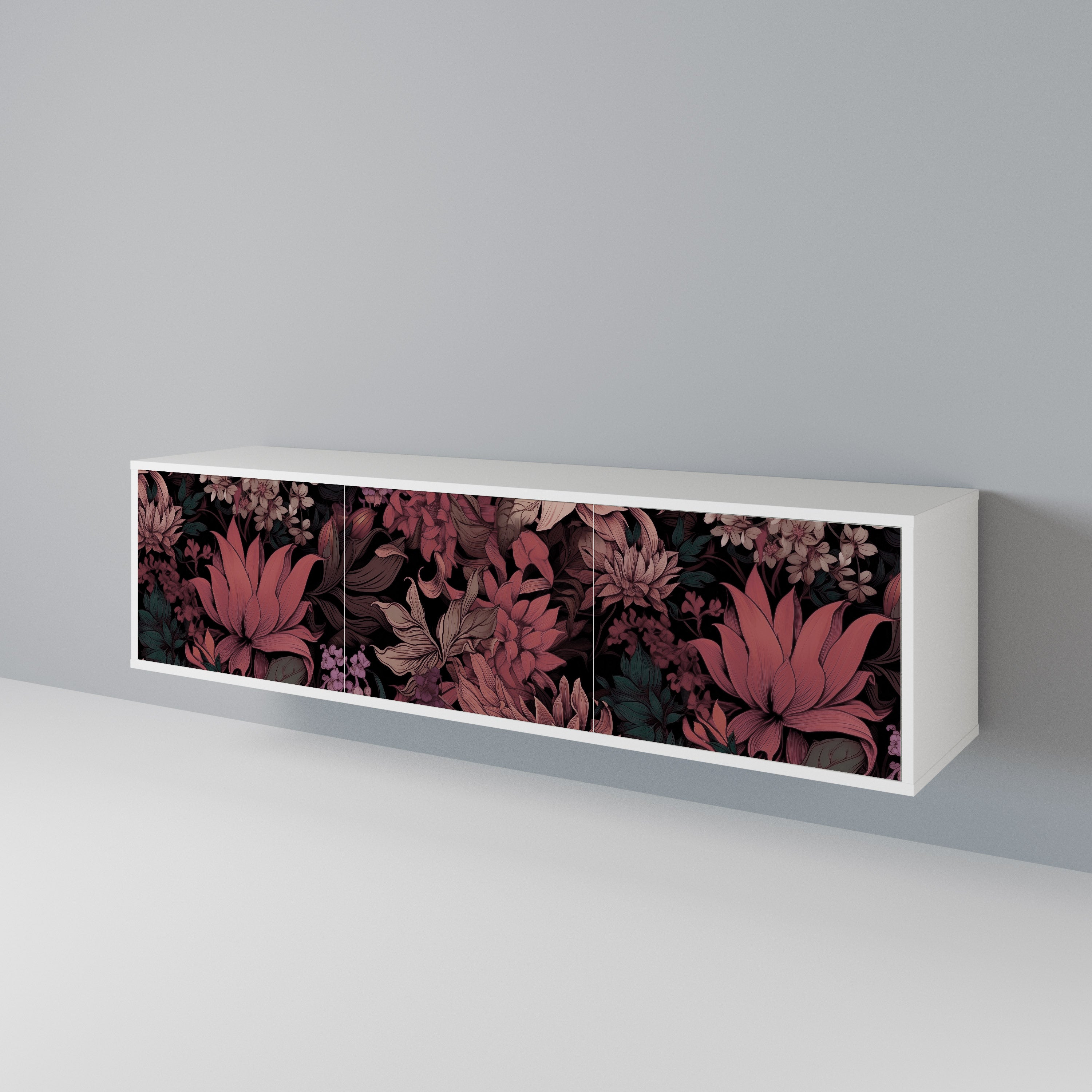 FLORAL WHISPER 3-türiges TV-Lowboard