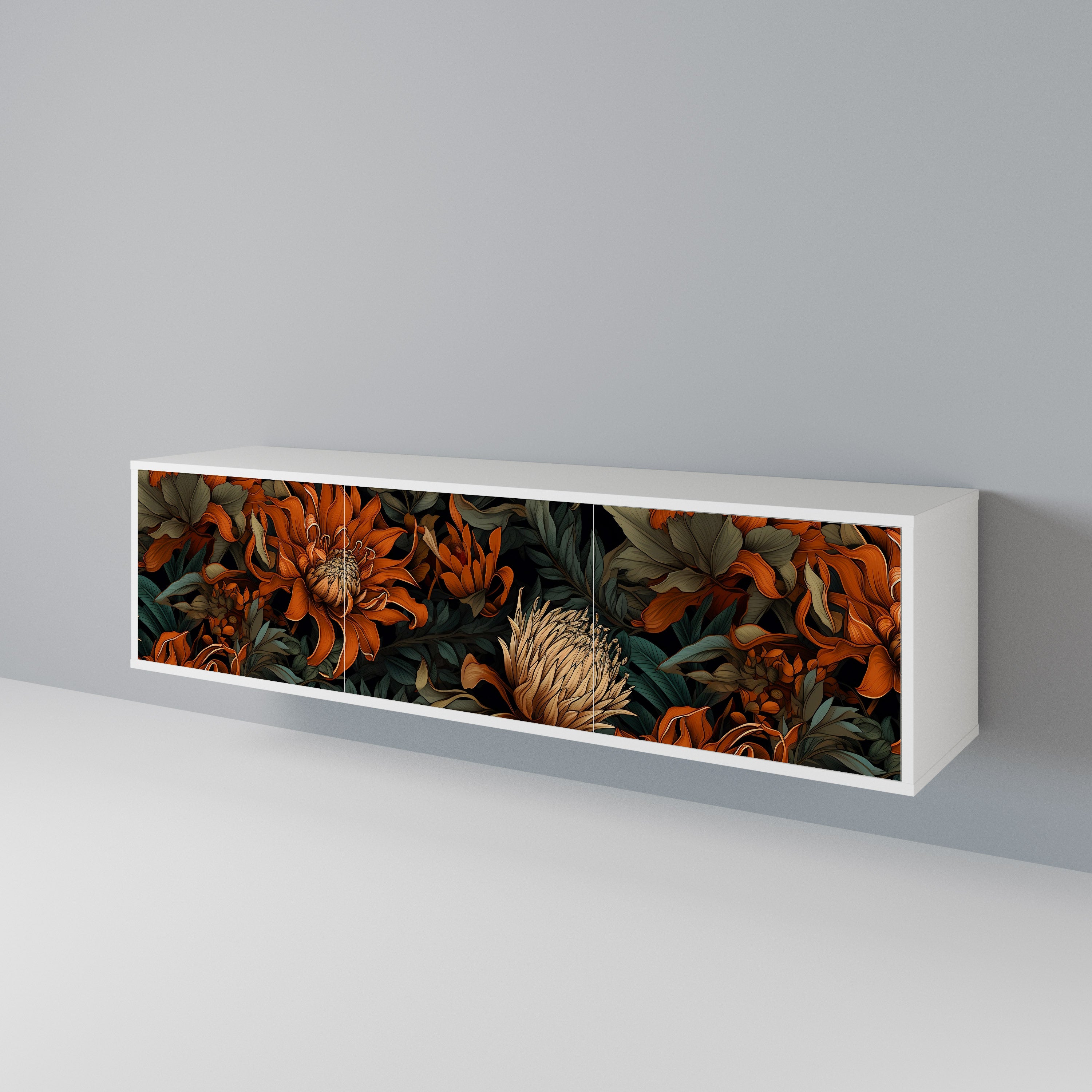 DAWN BLOOM 3-türiges TV-Lowboard