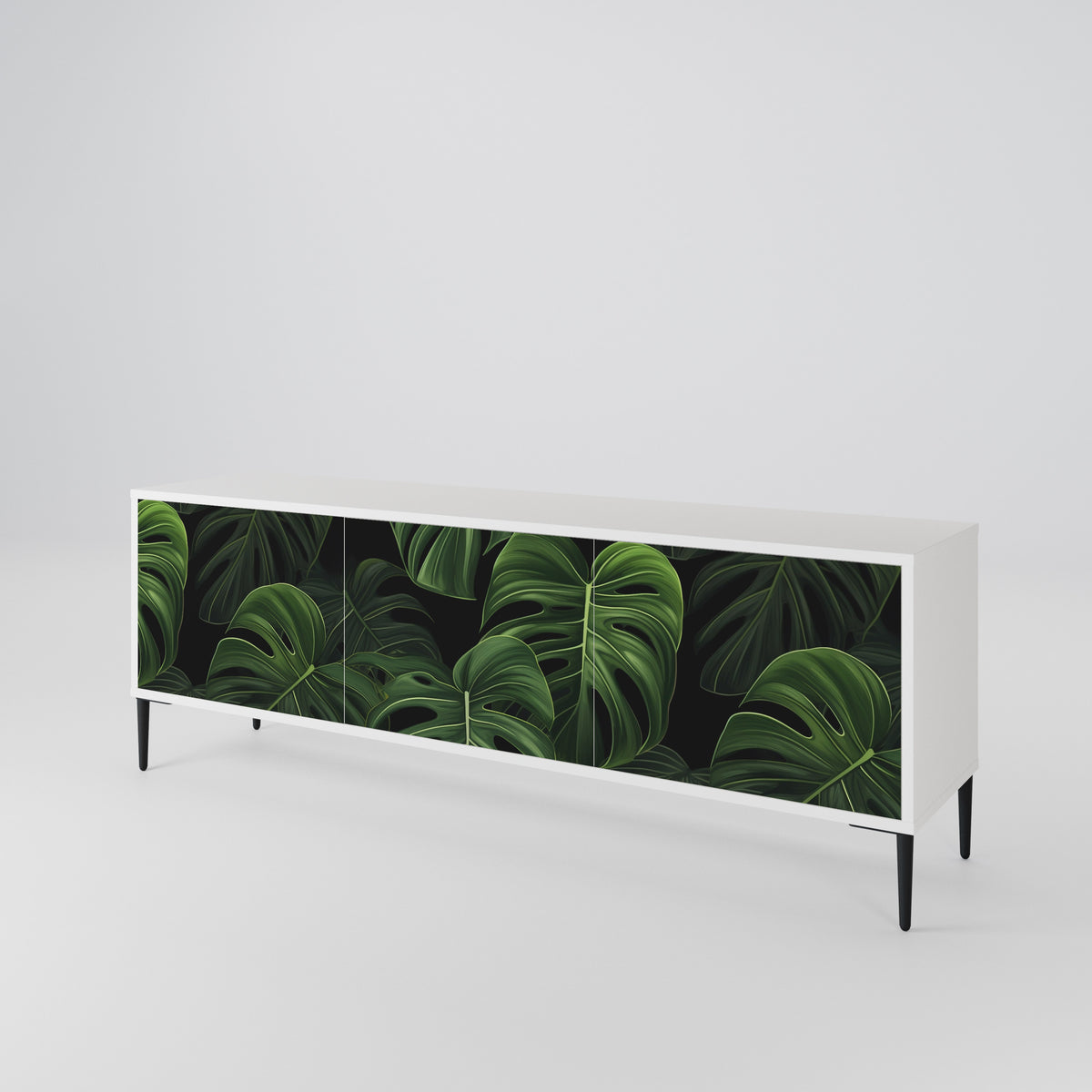 INFINITE MONSTERA 3-türiges TV-Lowboard