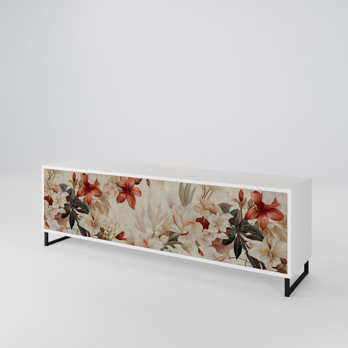 PETAL HARMONY 3-türiges TV-Lowboard