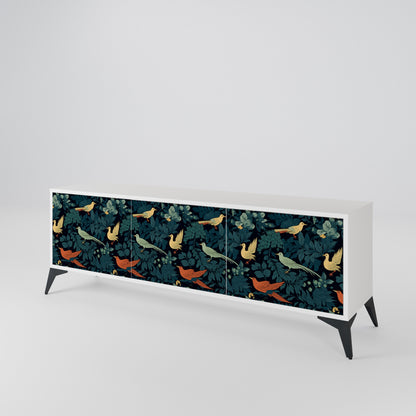 FOWL ORNAMENT 3-türiges TV-Lowboard