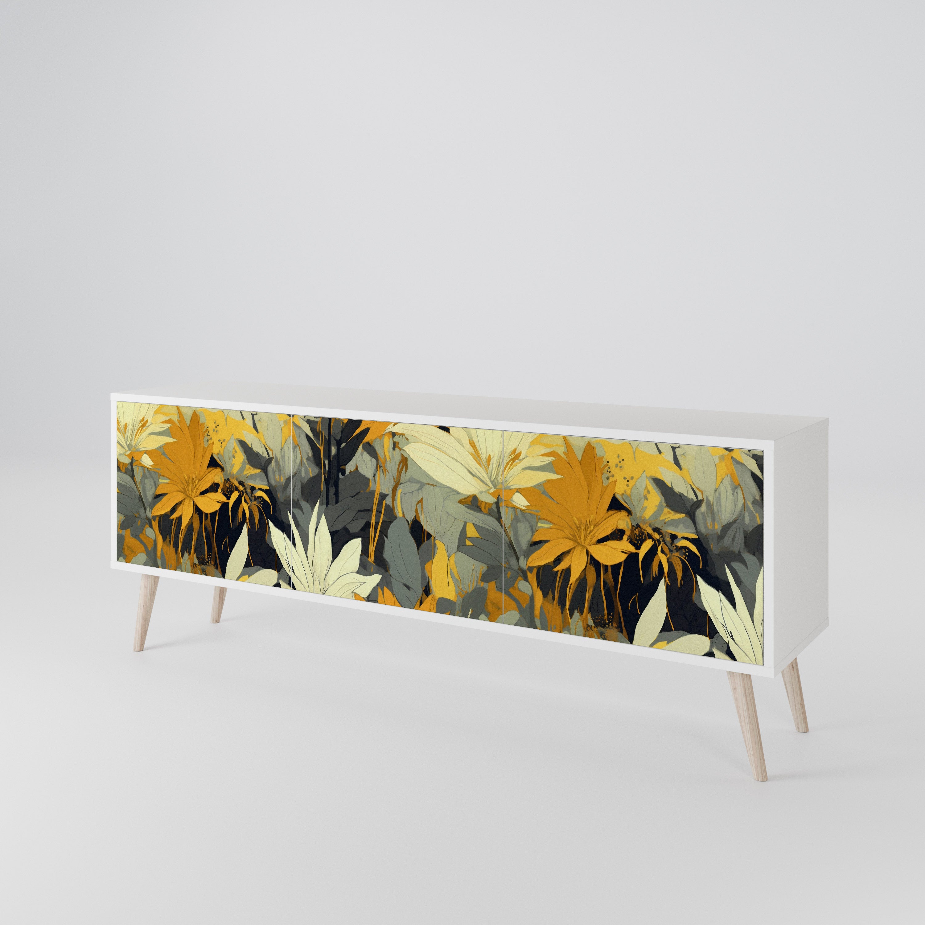 SUNKISSED LILY 3-Door TV Cabinet