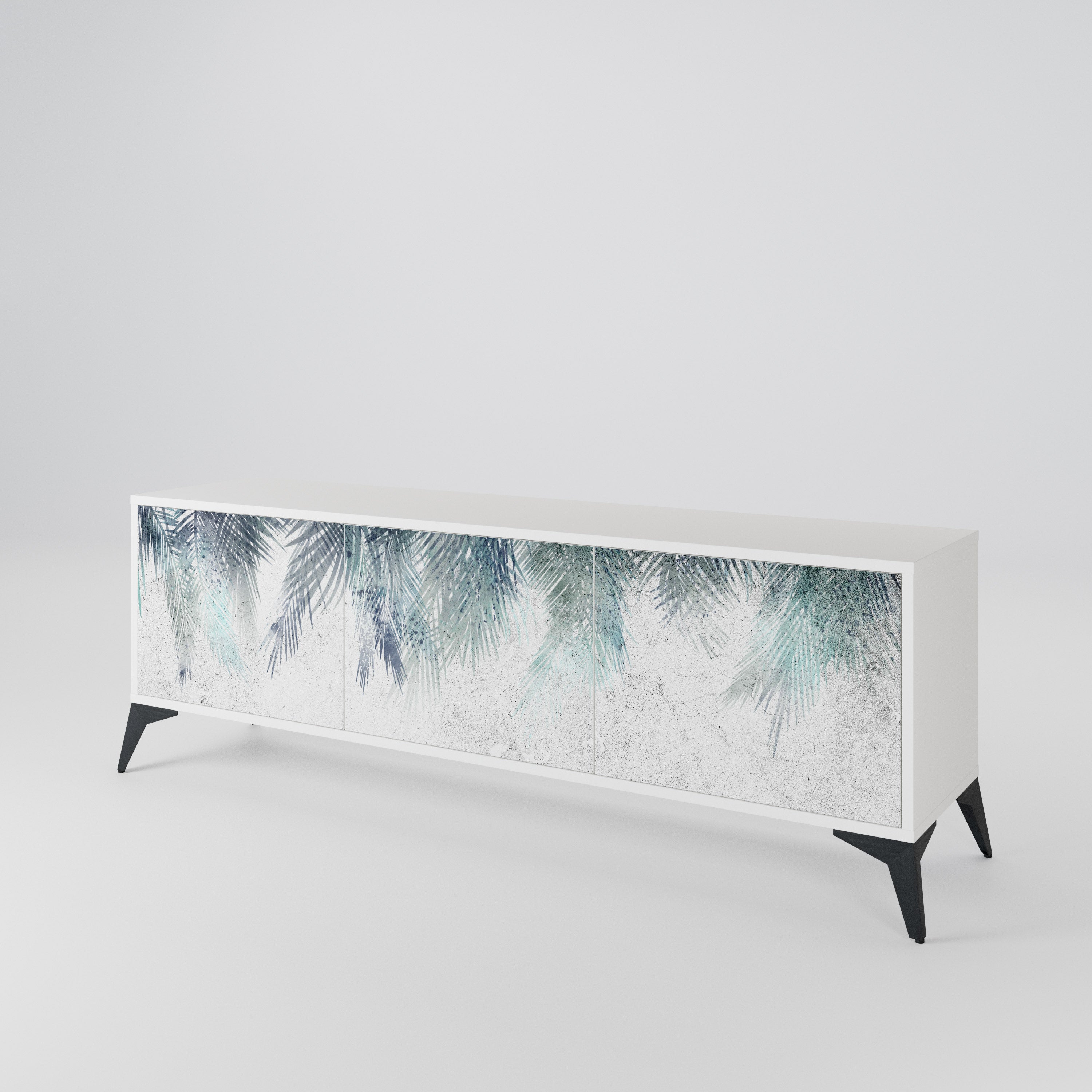 PALM VEIL 3-Door TV Cabinet