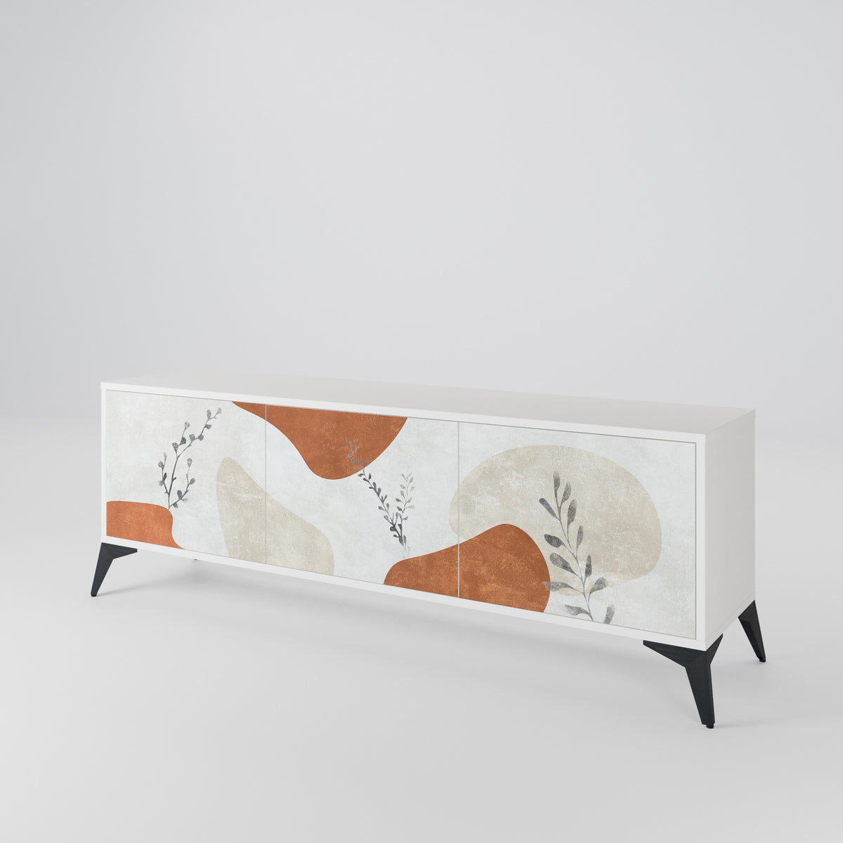 TRANQUIL TWIG 3-türiges TV-Lowboard