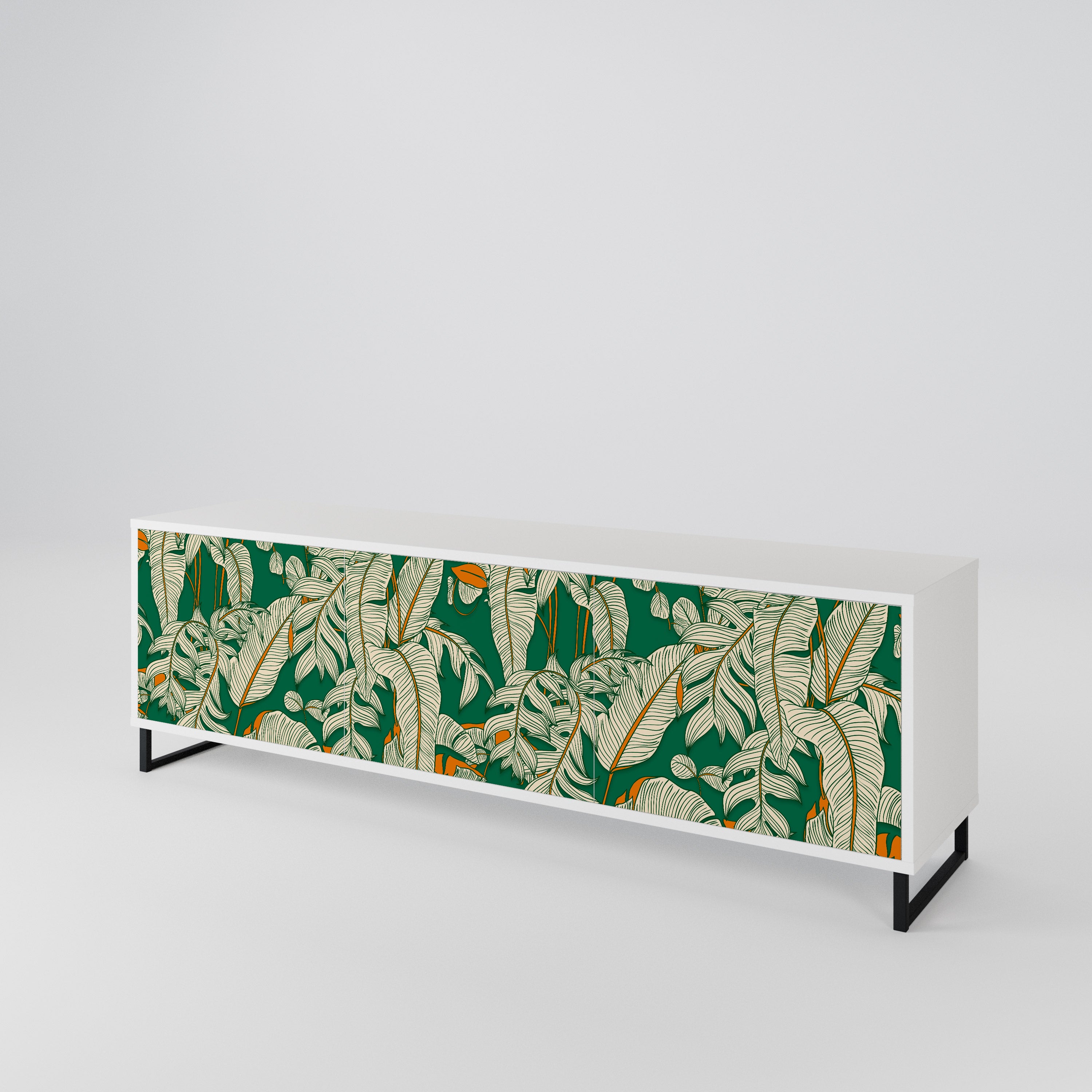 VERDANT PLEASURES 3-türiges TV-Lowboard