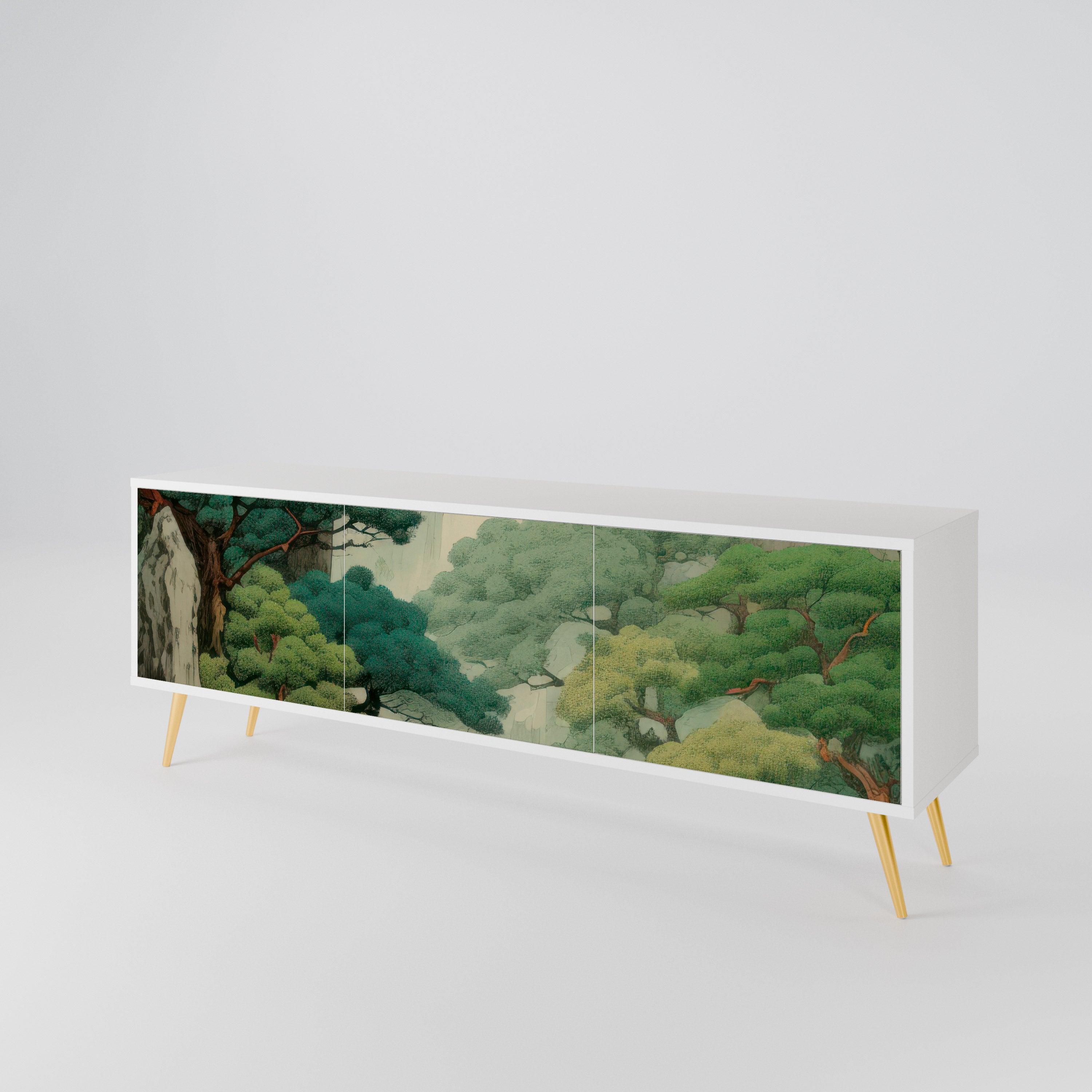 VERDURE ABYSS 3-türiges TV-Lowboard