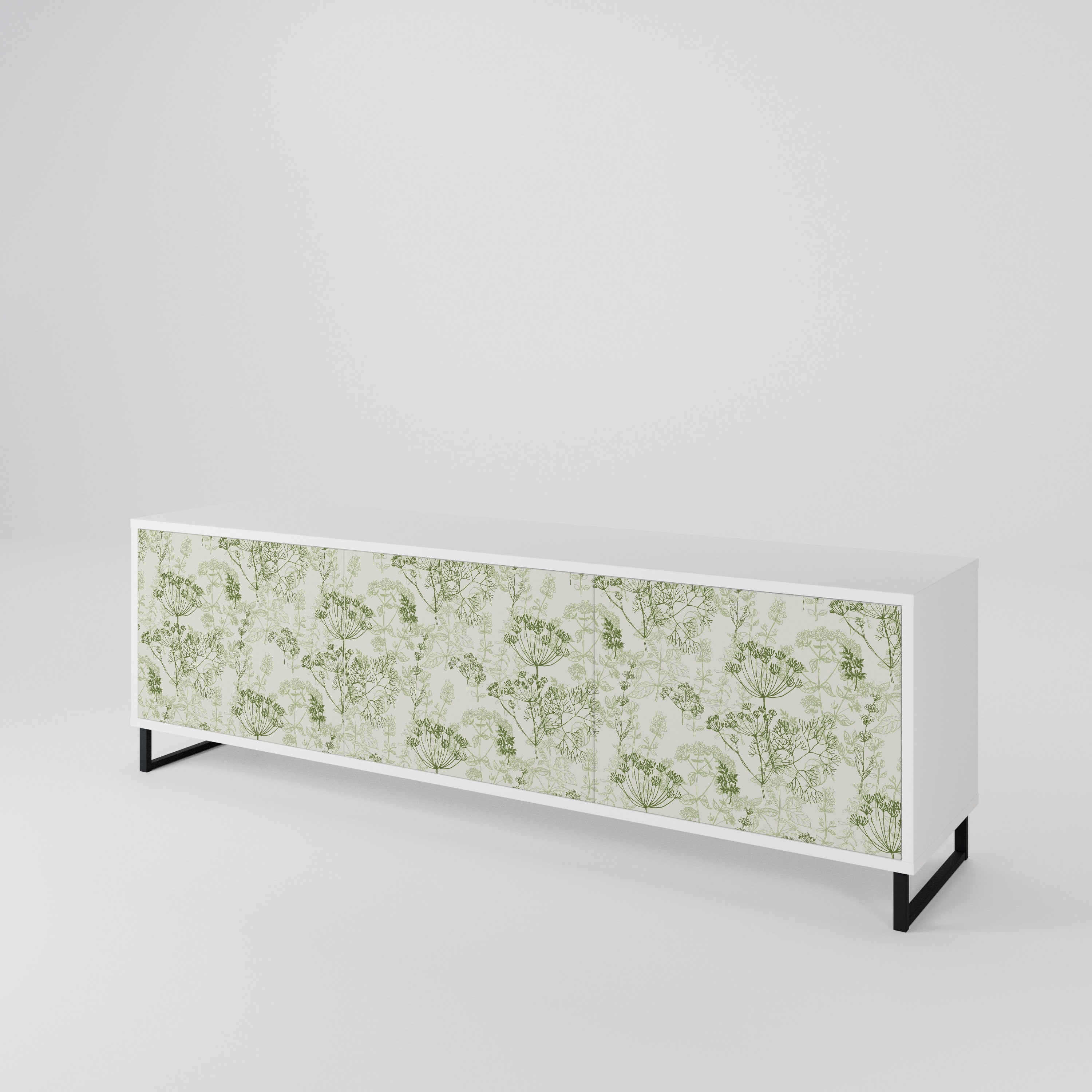 FENNEL BALDACHIN 3-türiges TV-Lowboard