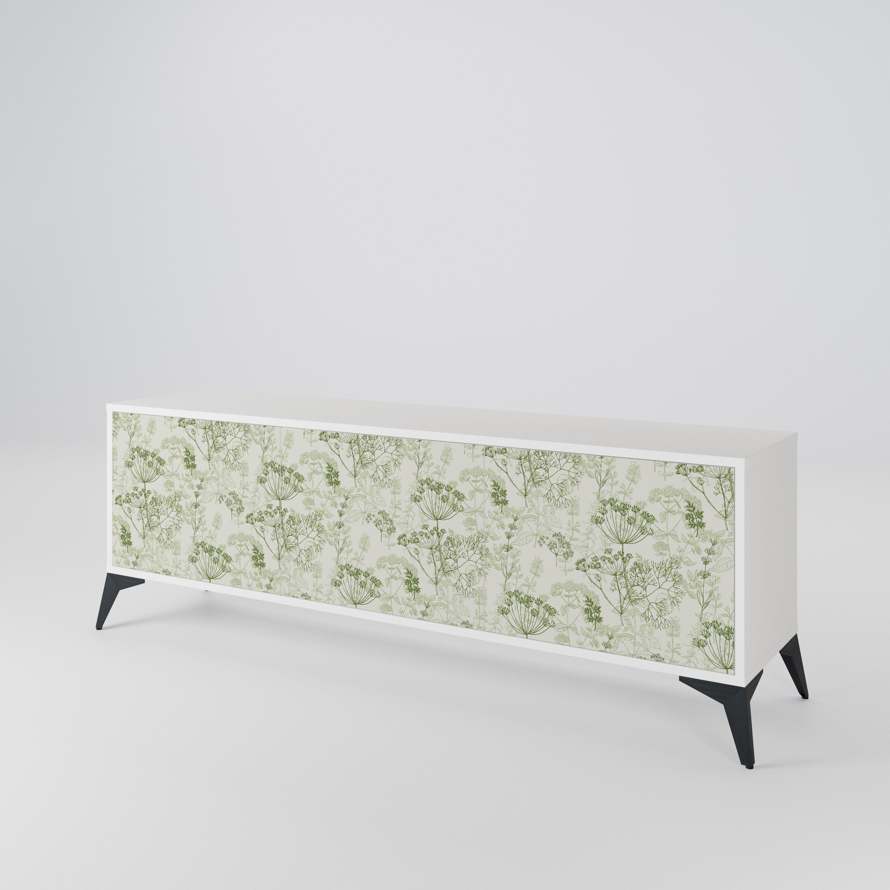 FENNEL BALDACHIN 3-türiges TV-Lowboard
